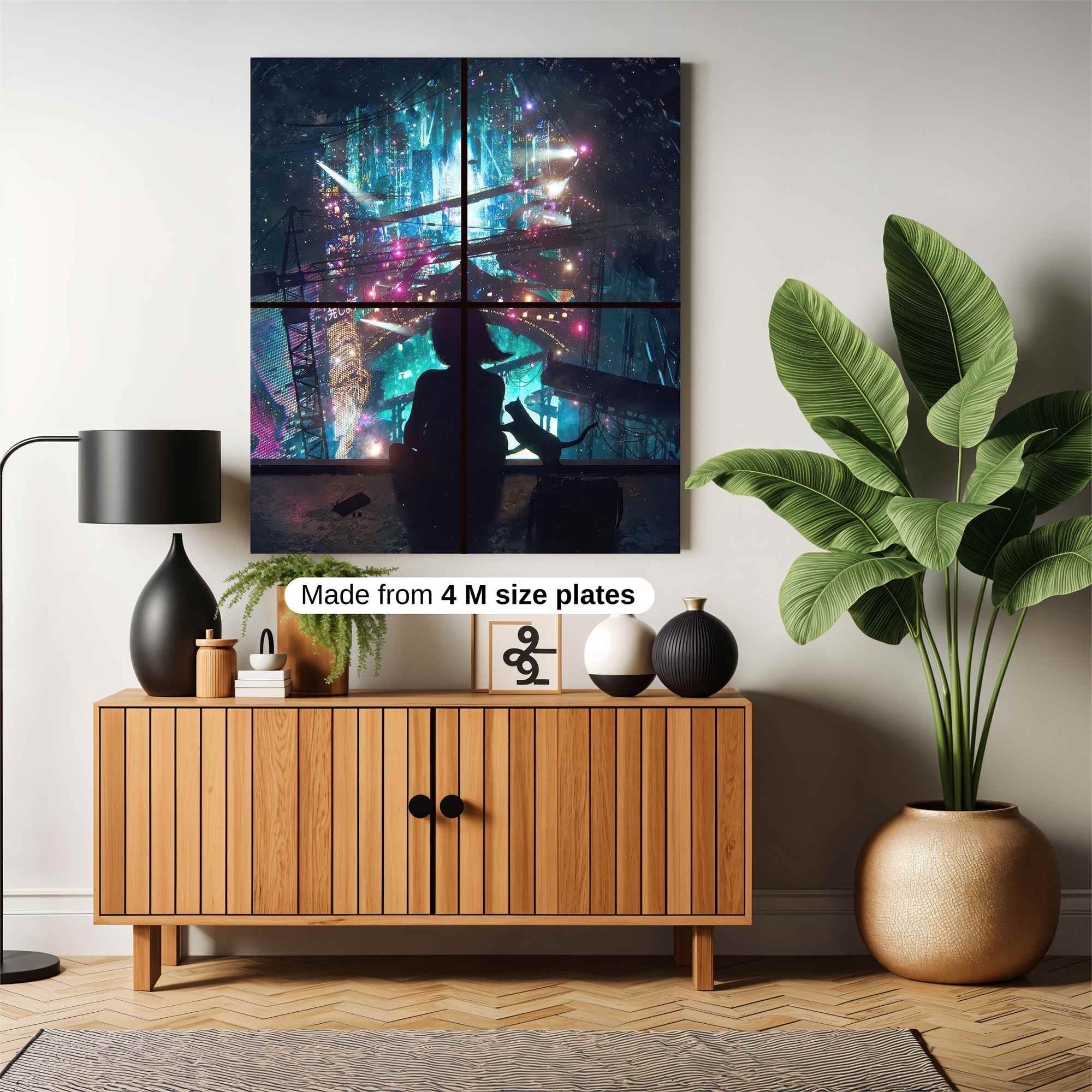 Neon Reverie Safe Wall Magnetic / M