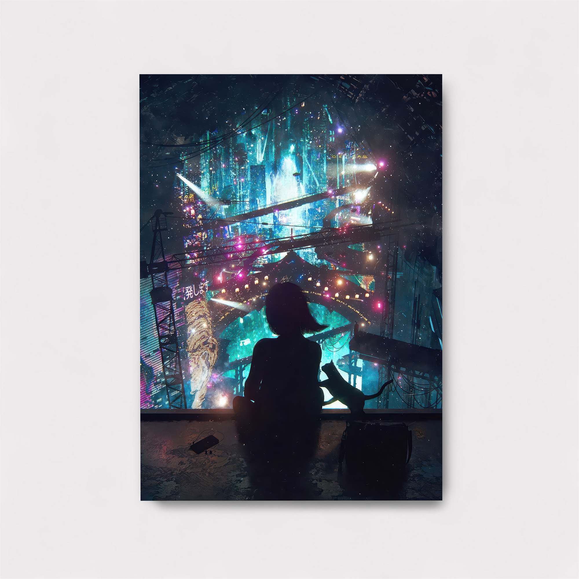 Neon Reverie Safe Wall Magnetic / M