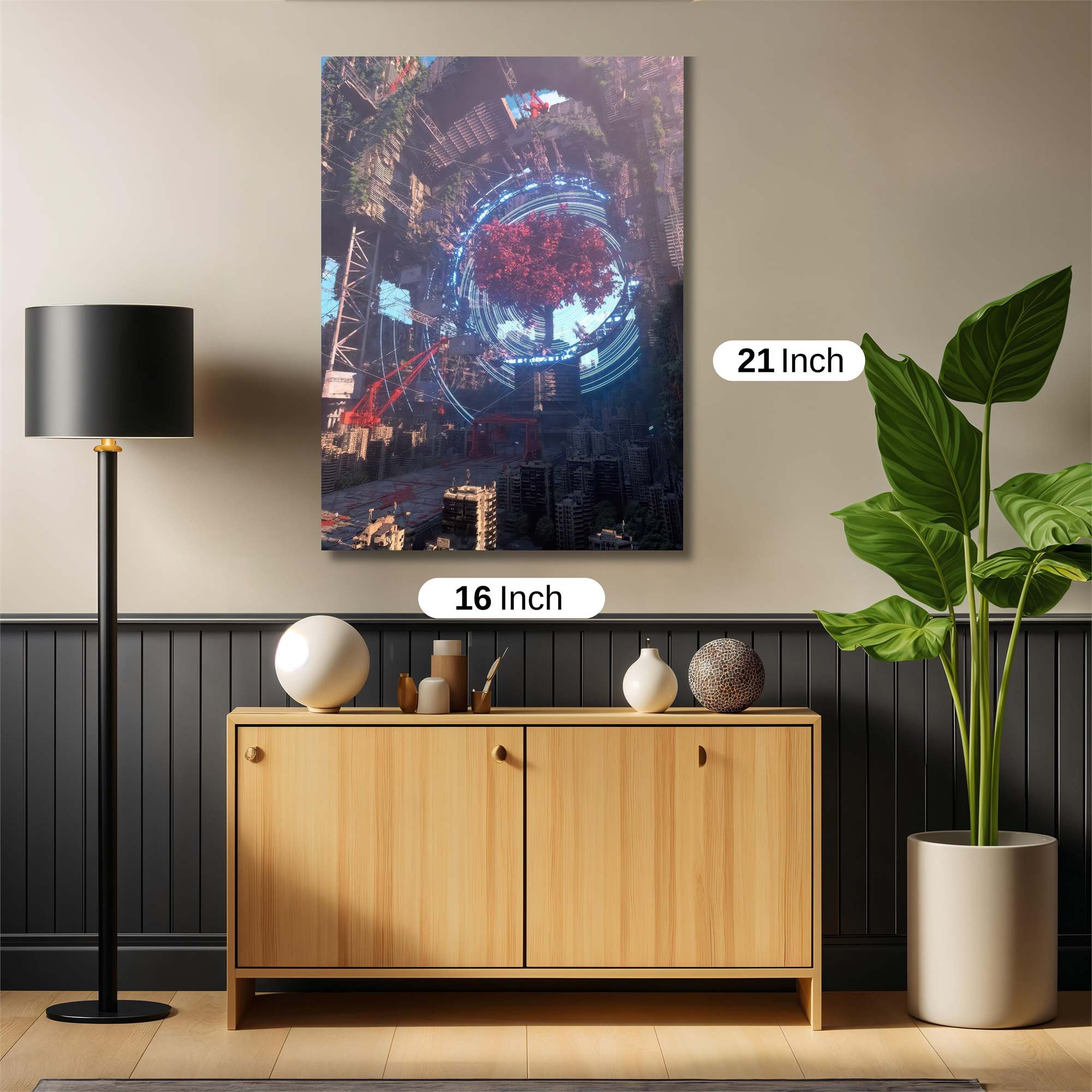 Urban Oasis Safe Wall Magnetic / M