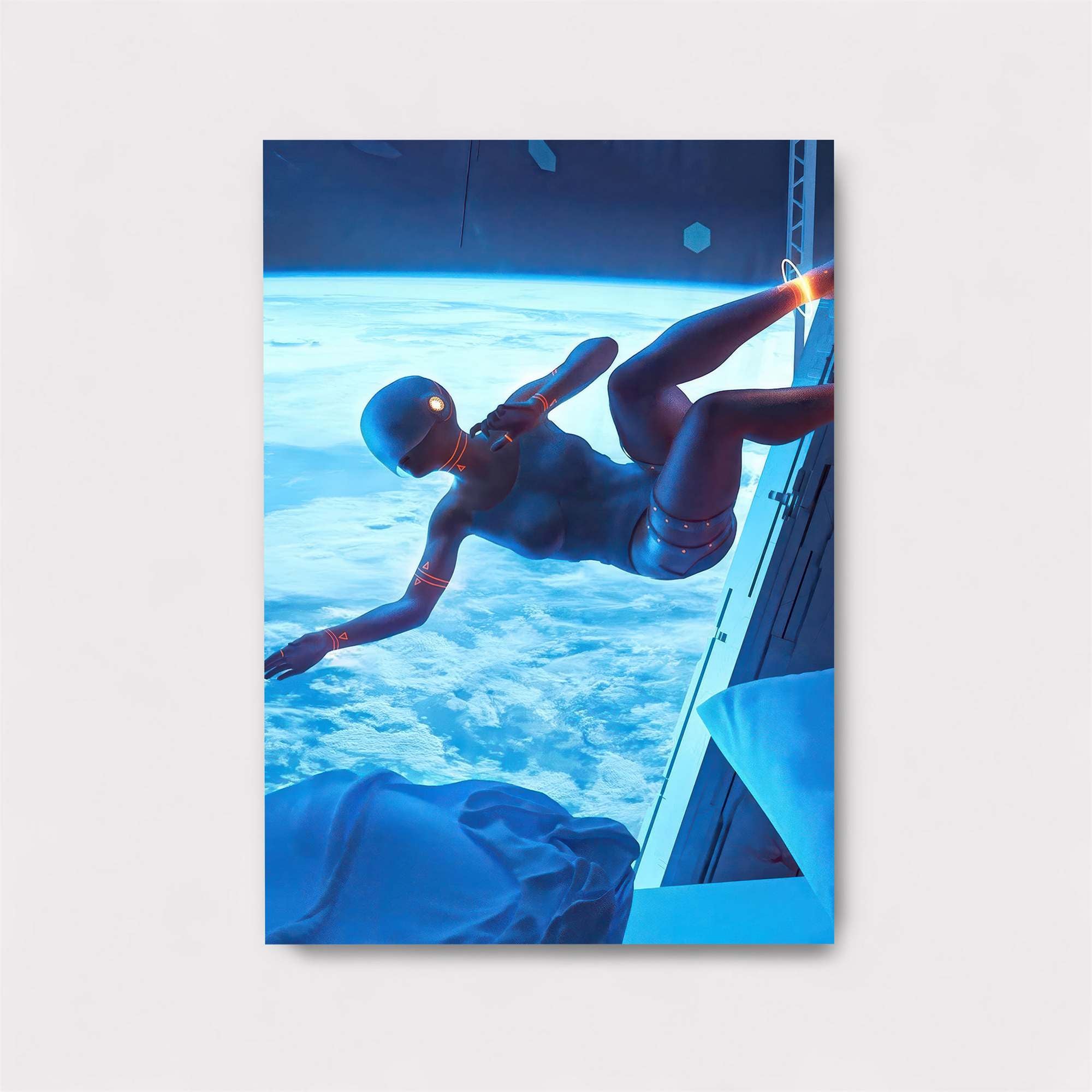 Astronaut Adrift Safe Wall Magnetic / M