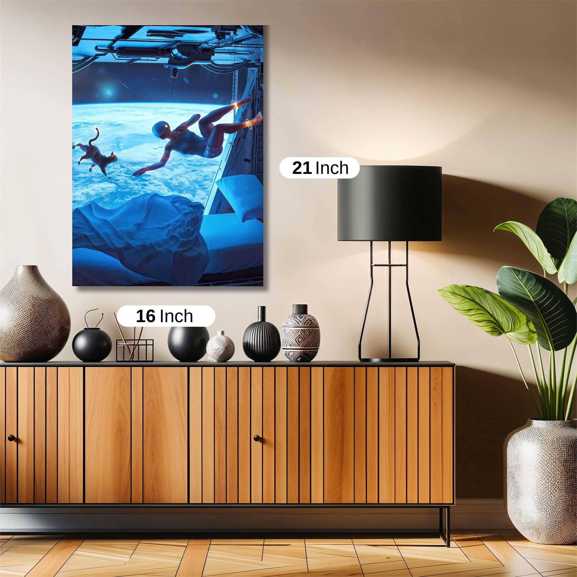 Astronaut Dream Safe Wall Magnetic / M