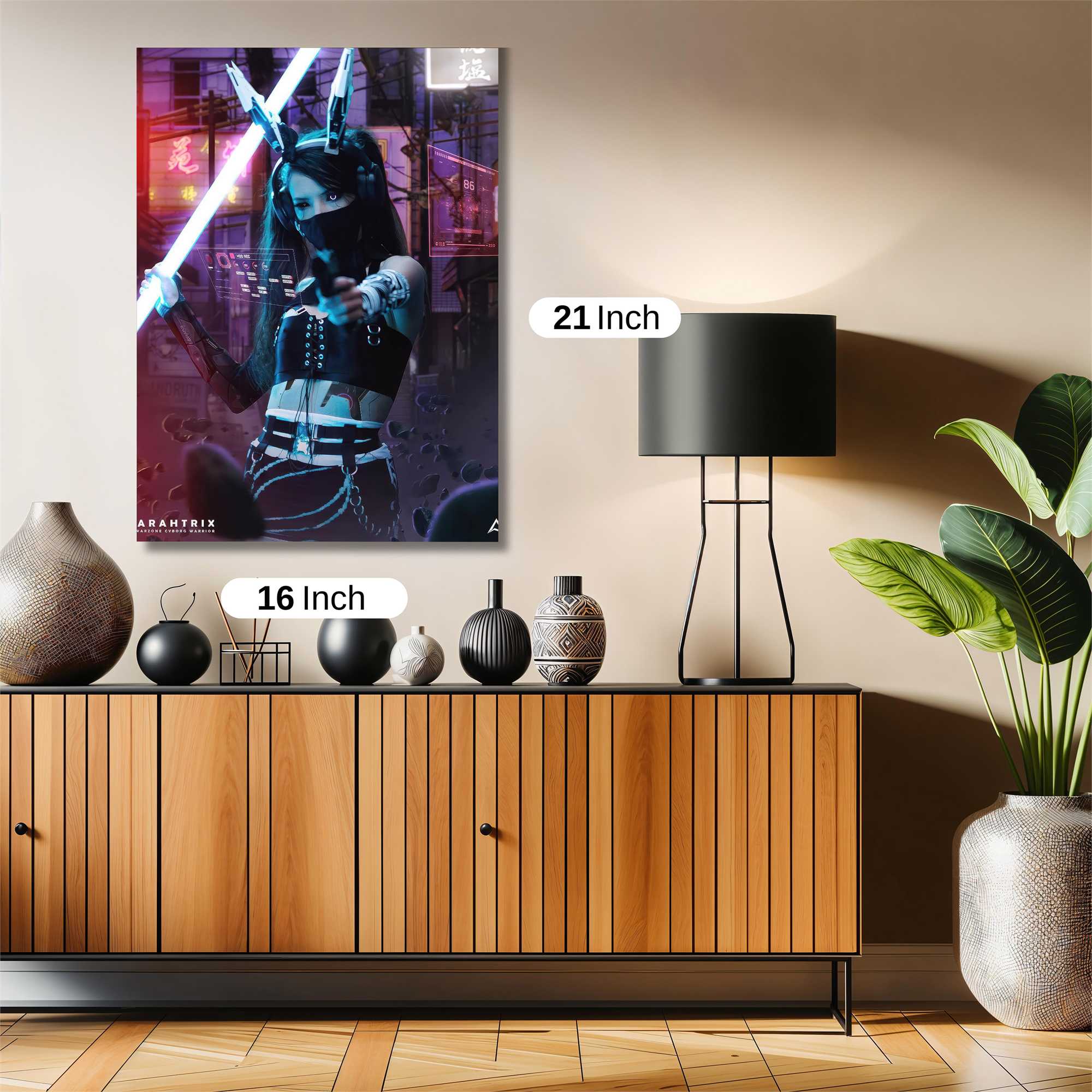 Futuristic Arrival Safe Wall Magnetic / M