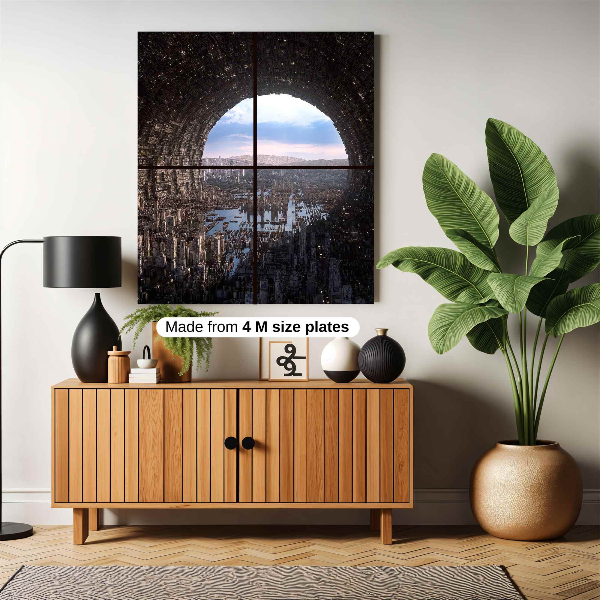 City Twilight Safe Wall Magnetic / M