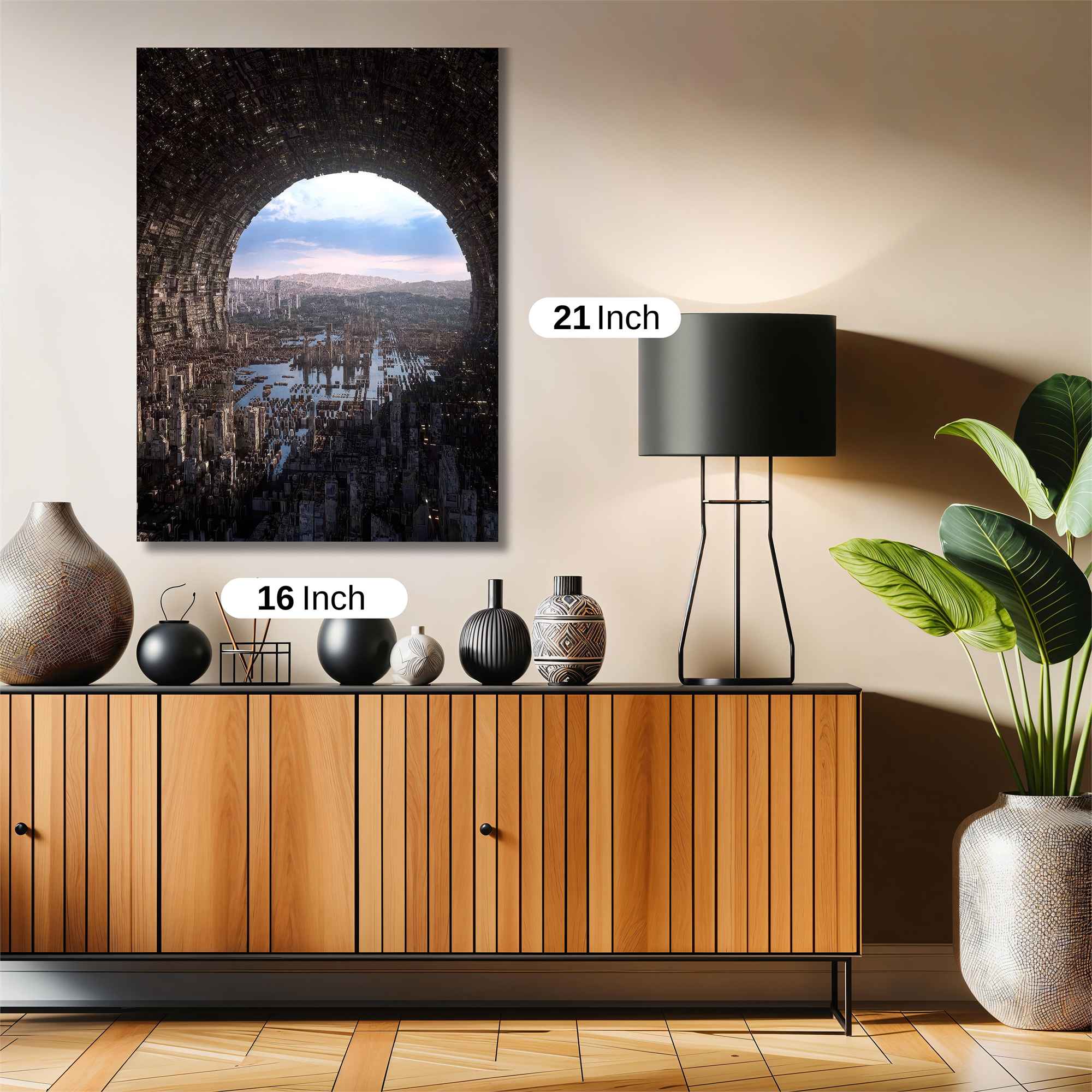 City Twilight Safe Wall Magnetic / M