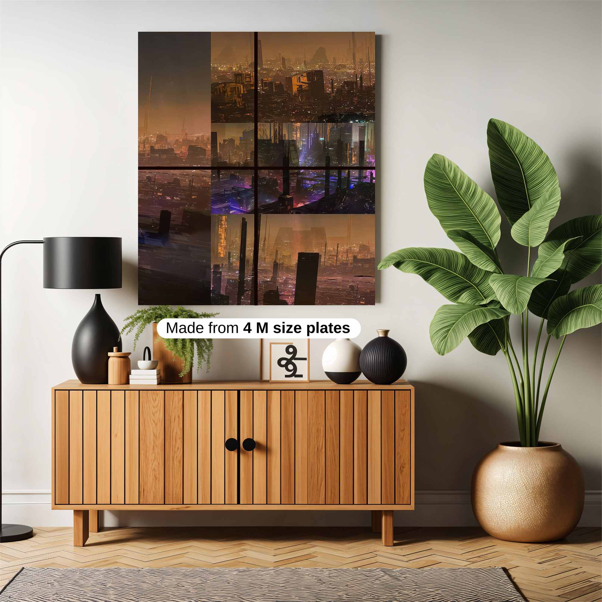 Cyberpunk Dusk Safe Wall Magnetic / M