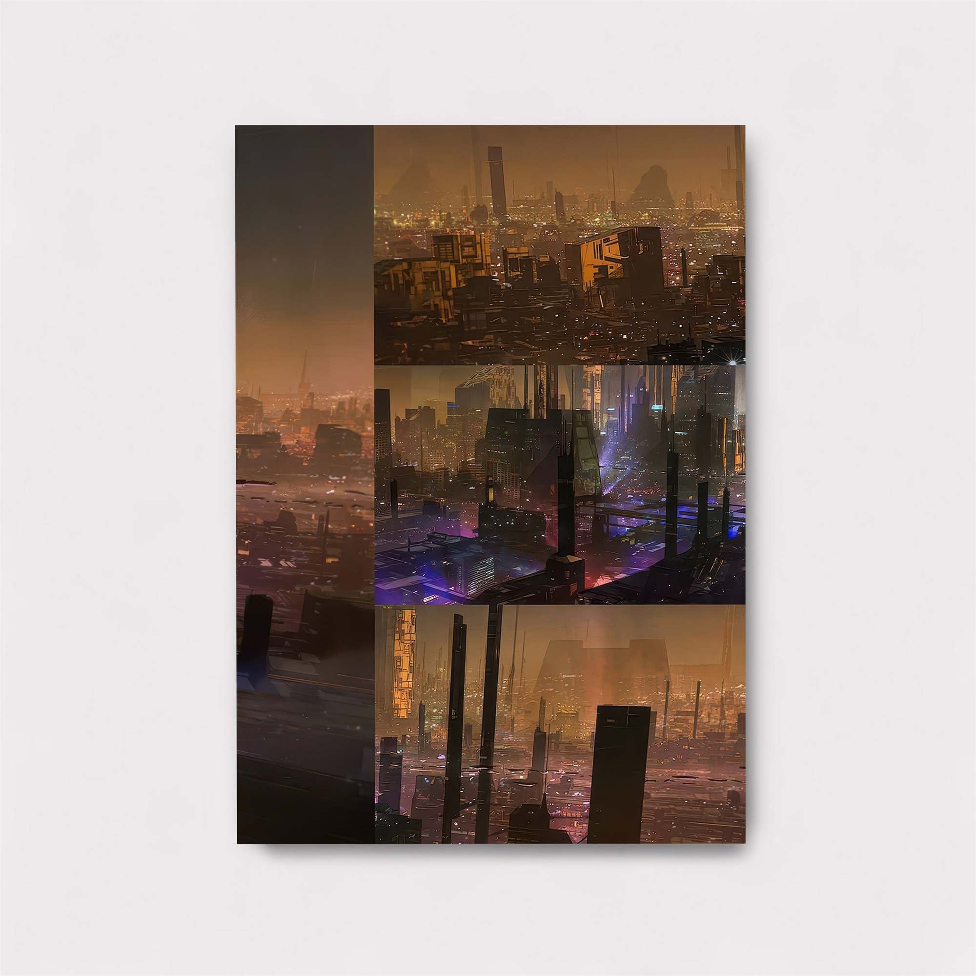 Cyberpunk Dusk Safe Wall Magnetic / M