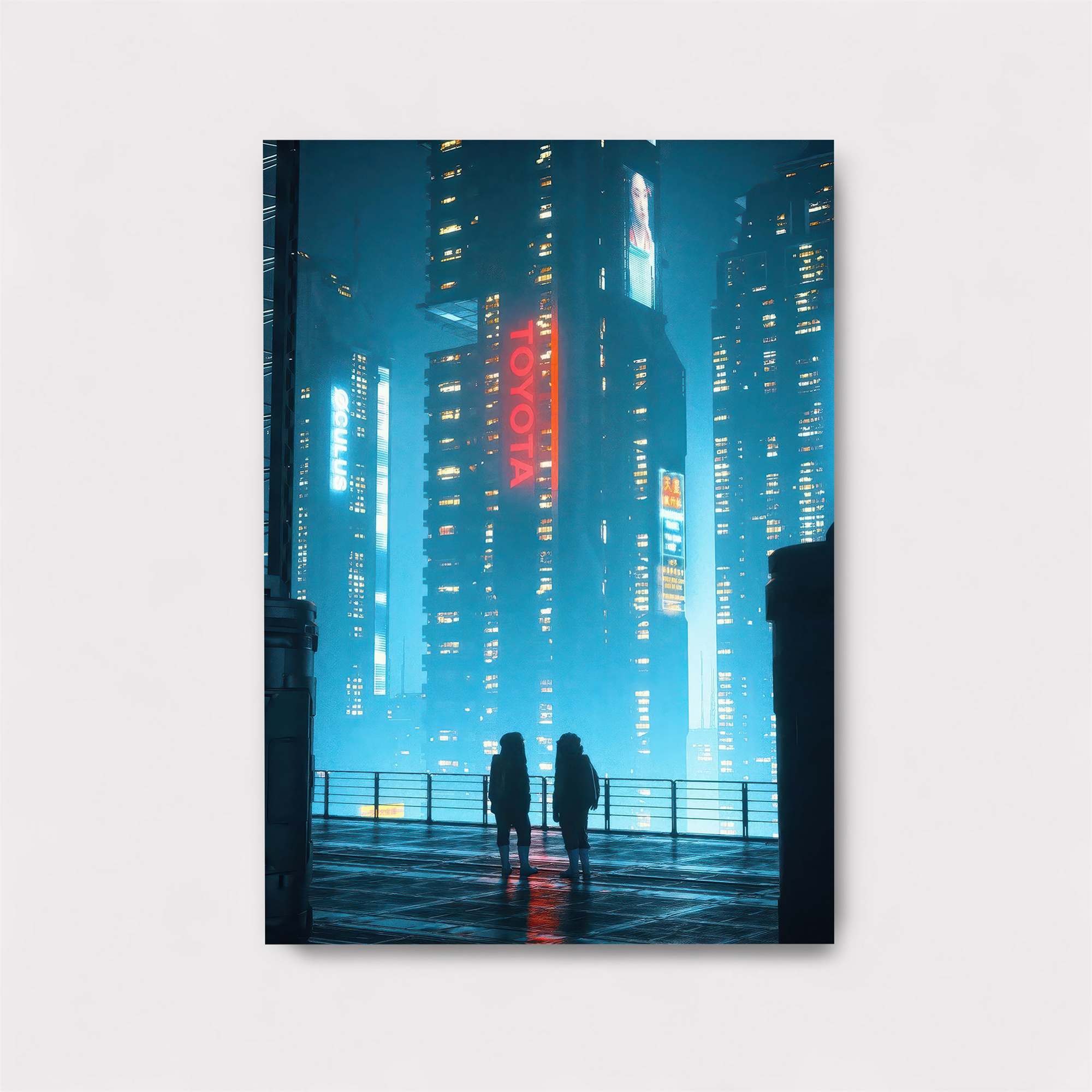 Neon Solitude Safe Wall Magnetic / M