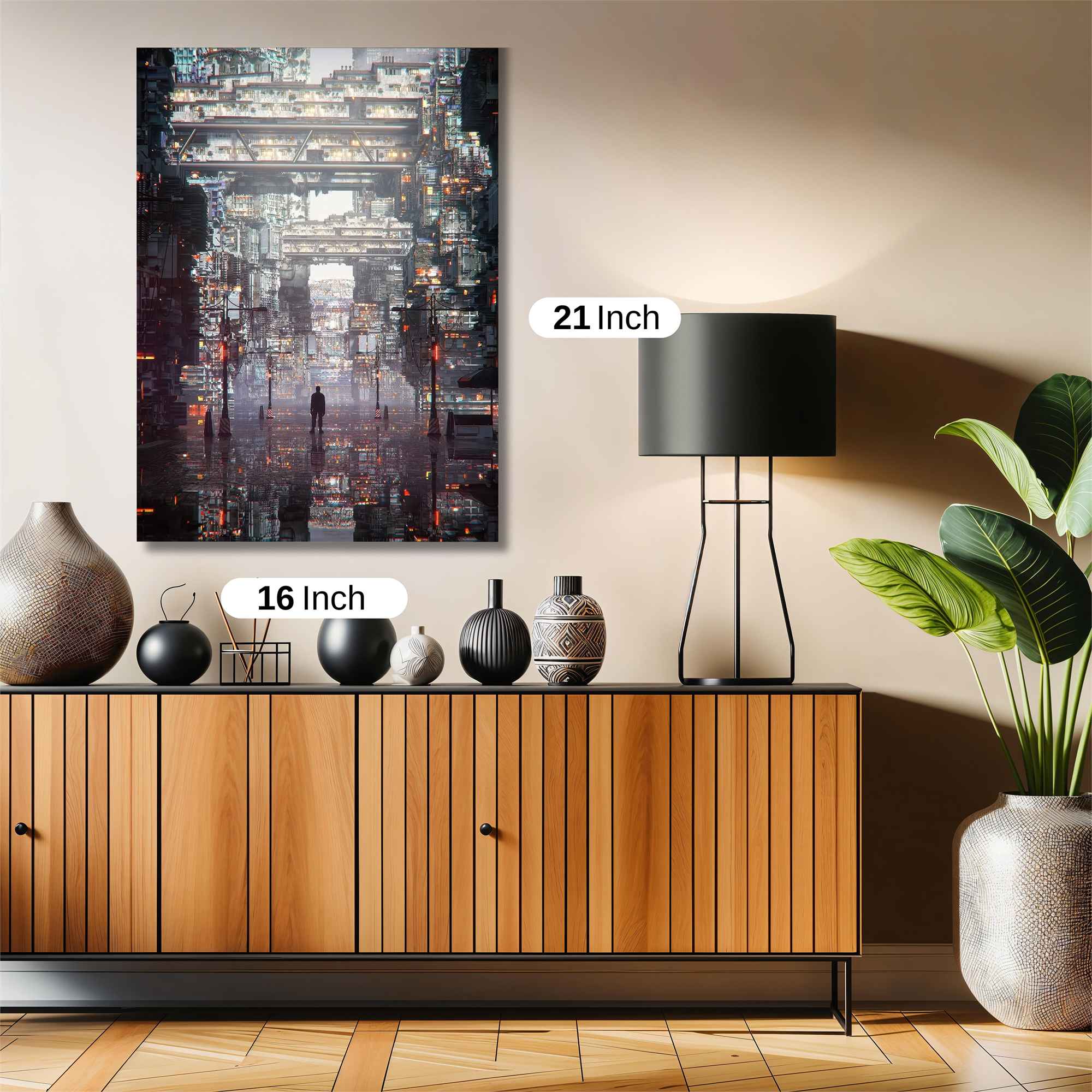 Cyberpunk Solitude Safe Wall Magnetic / M