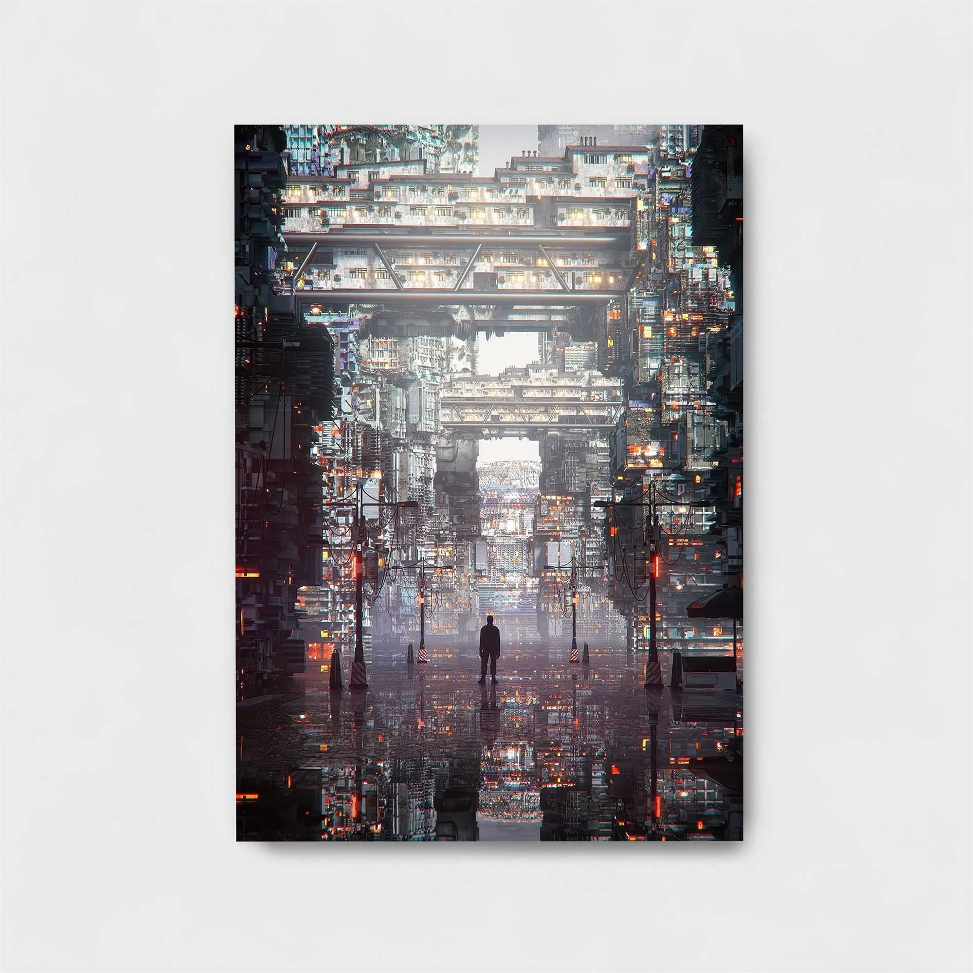 Cyberpunk Solitude Safe Wall Magnetic / M