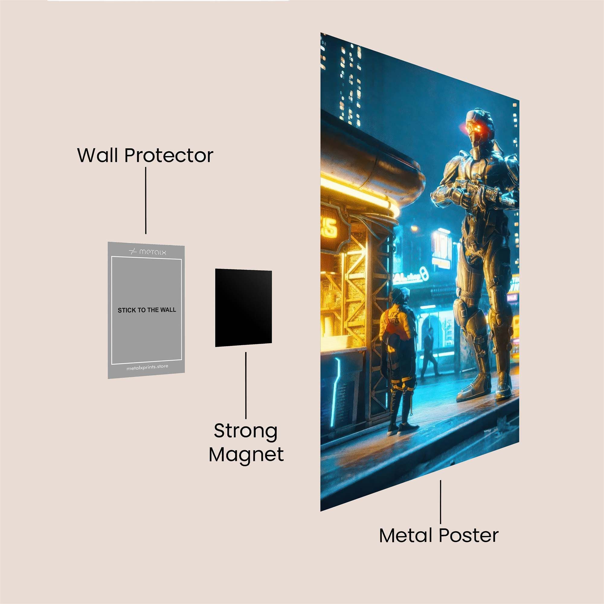 Titanic Sentinel Safe Wall Magnetic / M