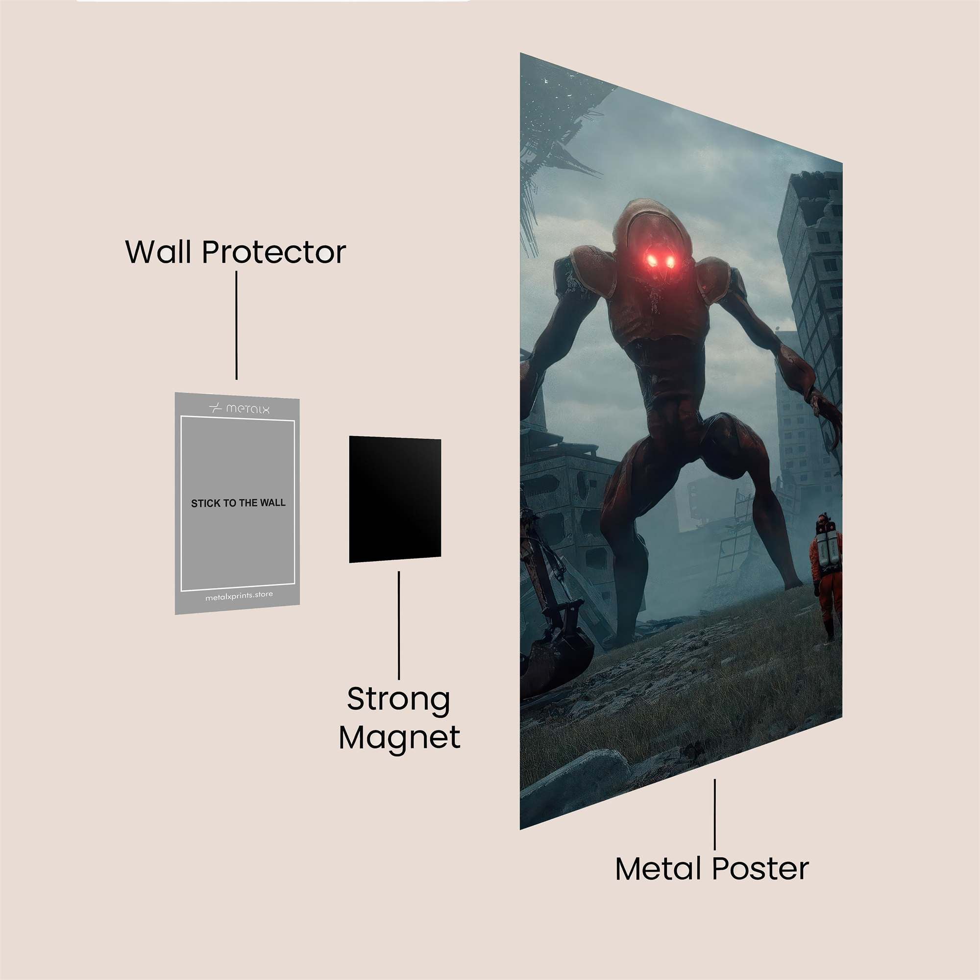 Doomsday Dread Safe Wall Magnetic / M