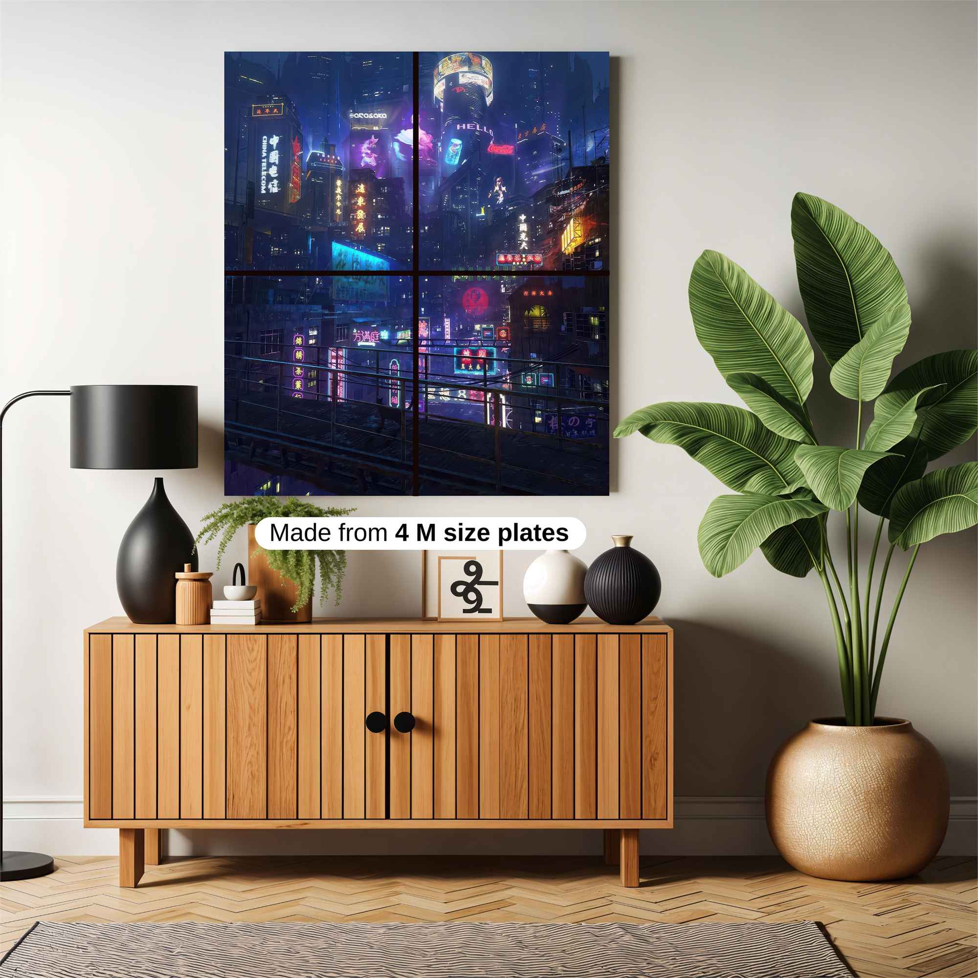 Neon Dreams Safe Wall Magnetic / M