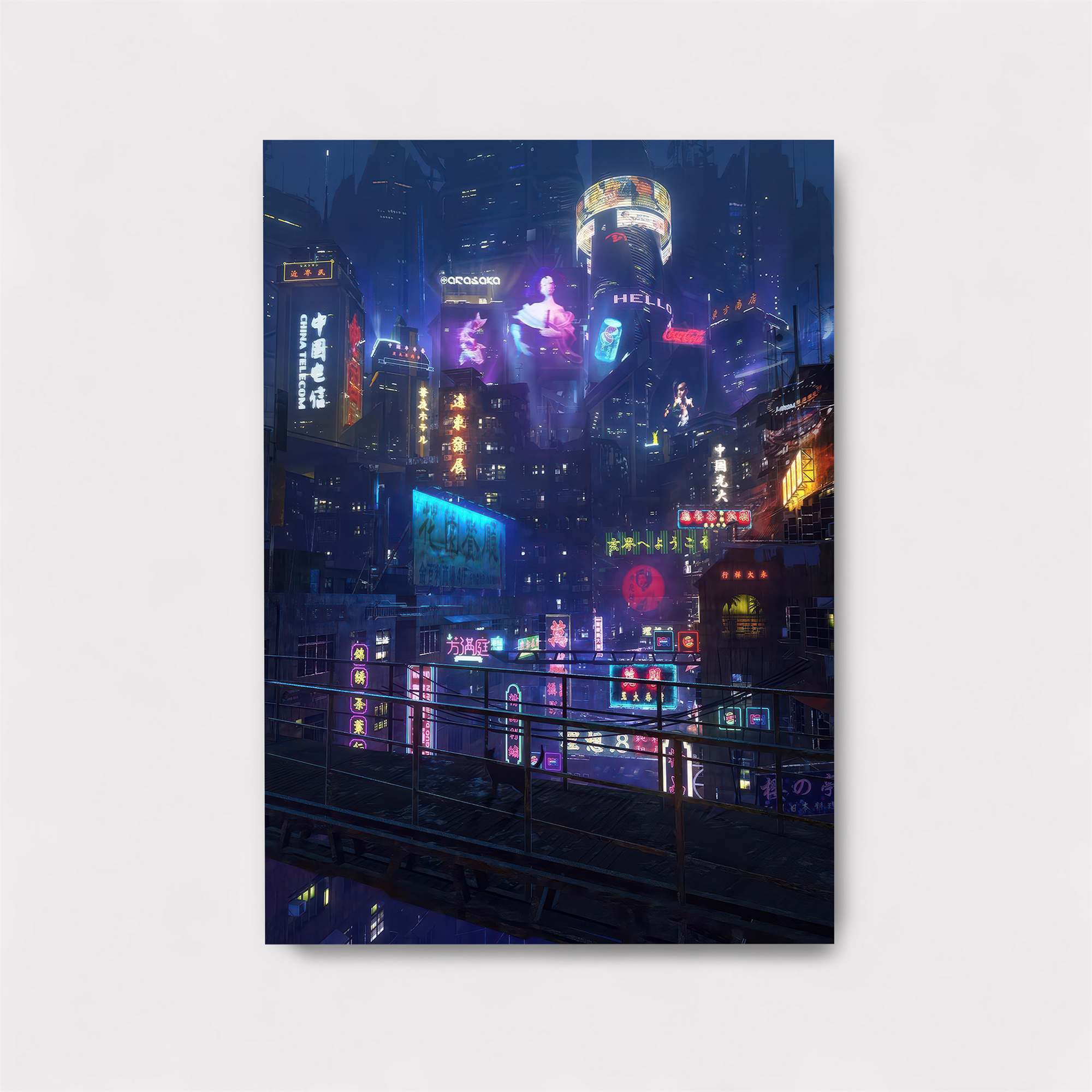 Neon Dreams Safe Wall Magnetic / M