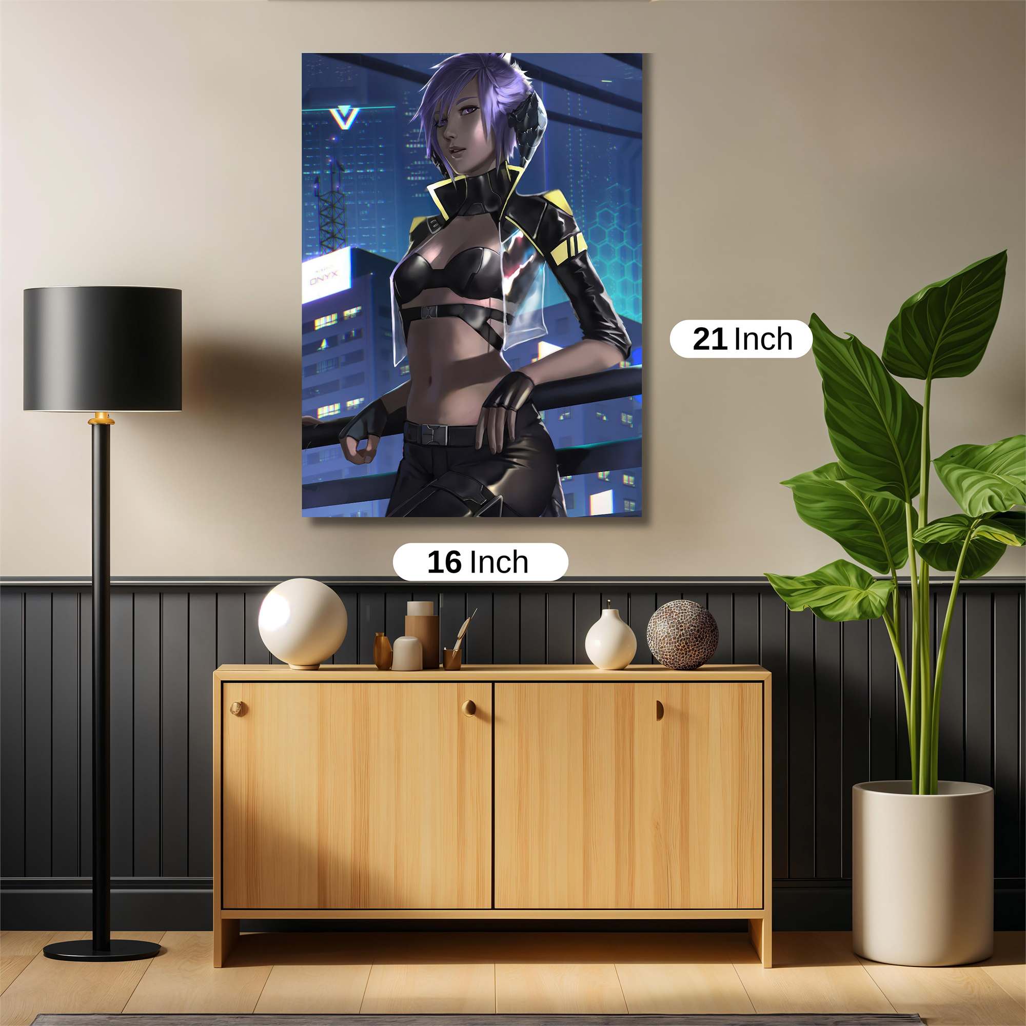 Violet Vigilante Safe Wall Magnetic / M