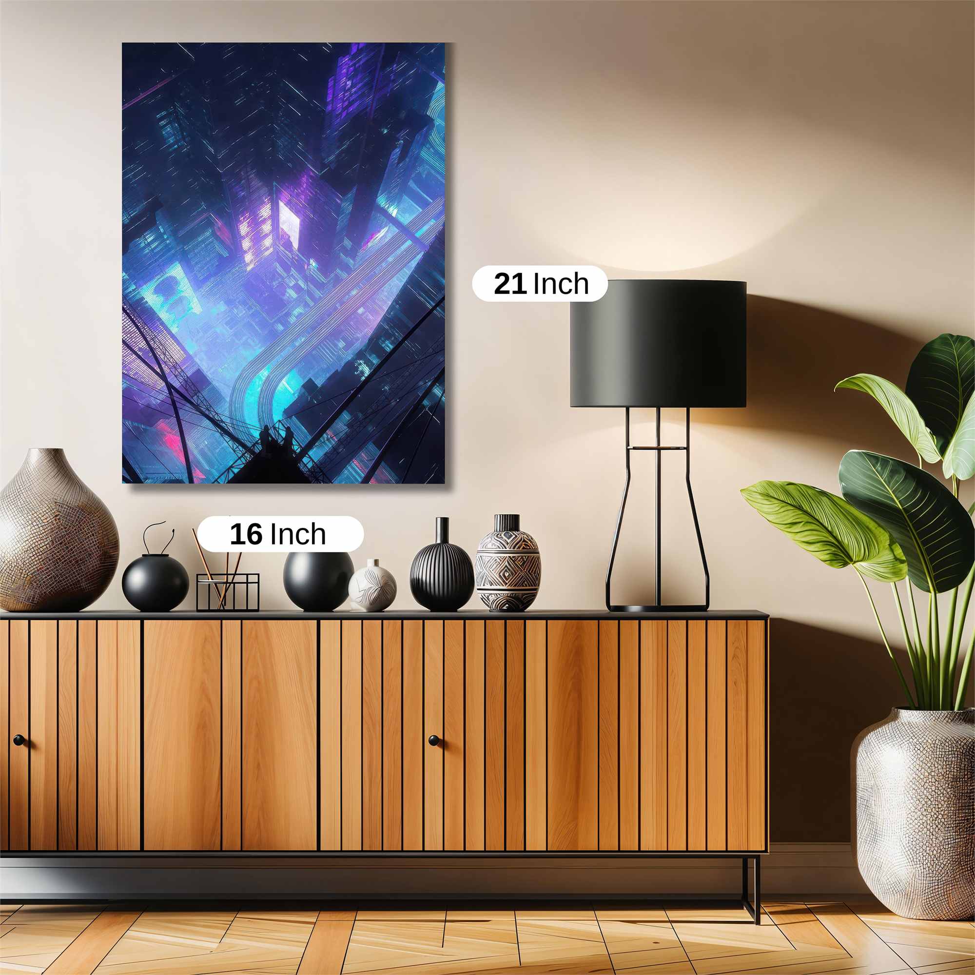 Neon Reverie Safe Wall Magnetic / M