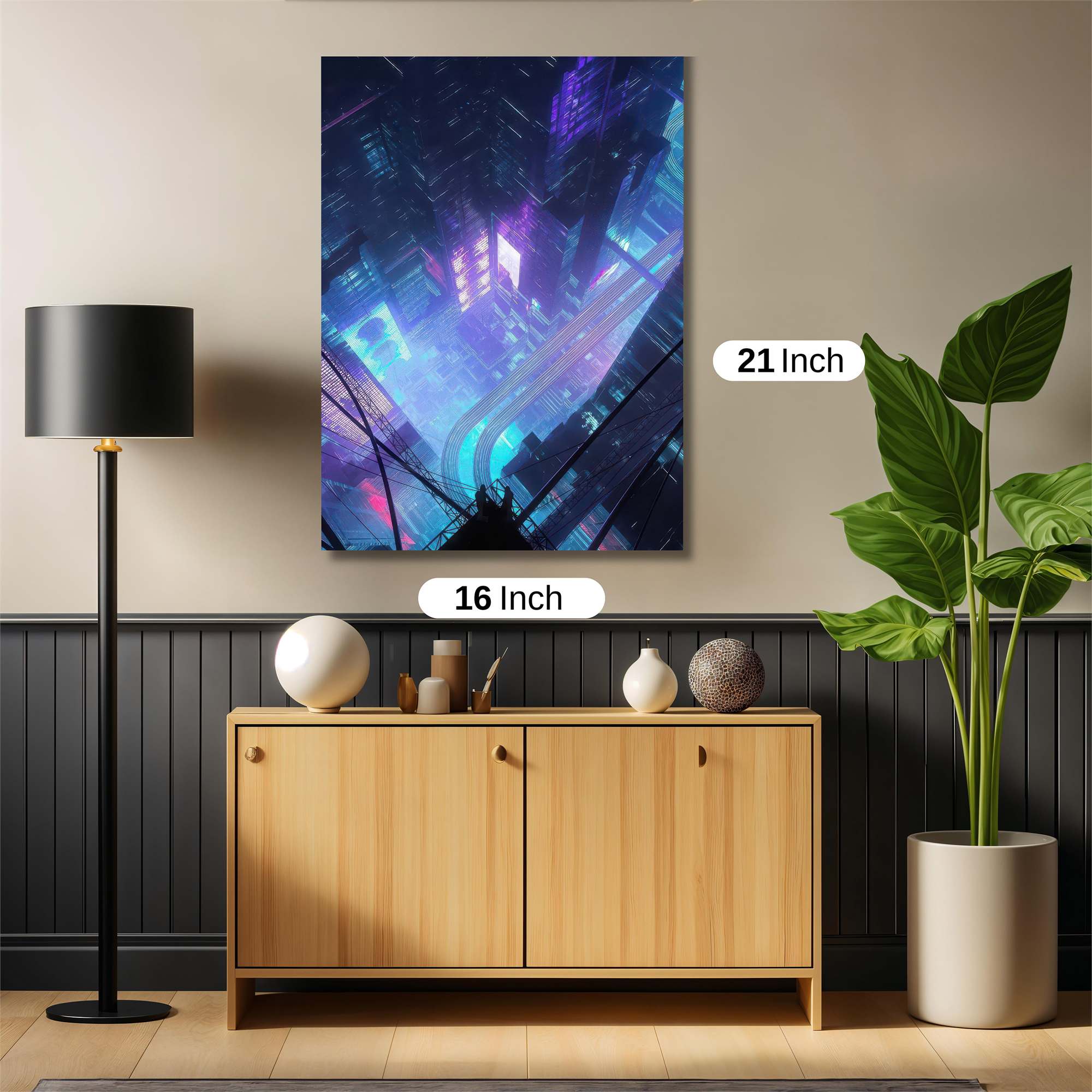 Neon Reverie Safe Wall Magnetic / M