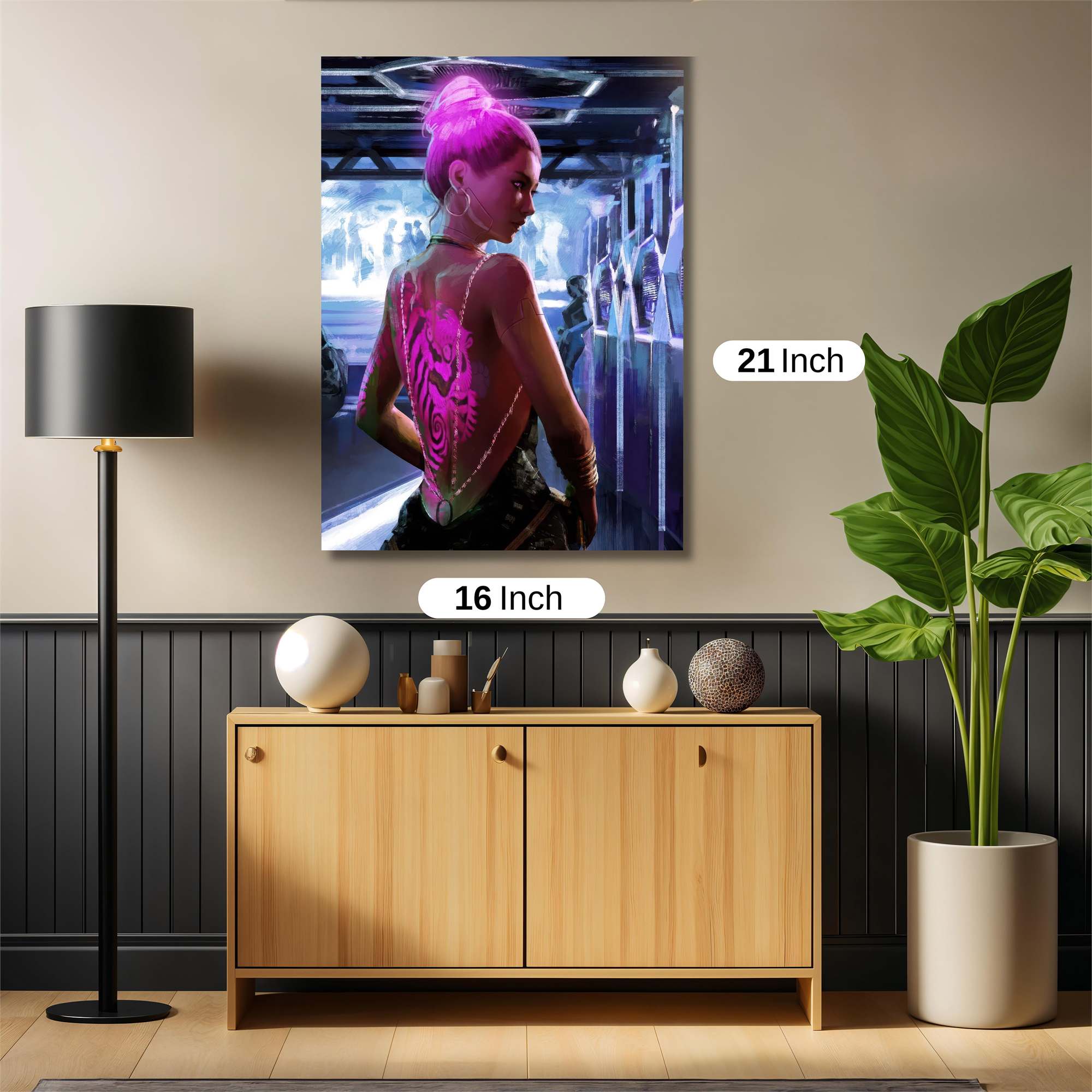 Neon Dream Safe Wall Magnetic / M