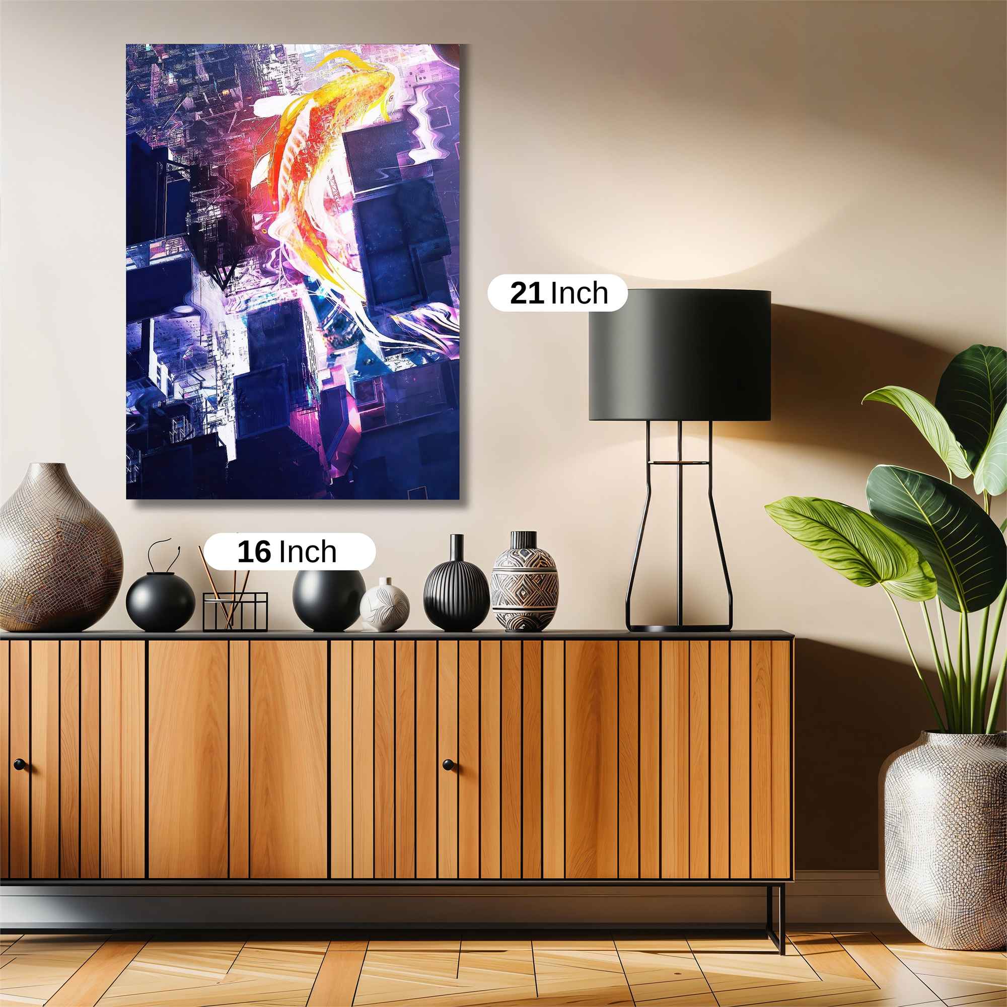 Koi Radiance Safe Wall Magnetic / M