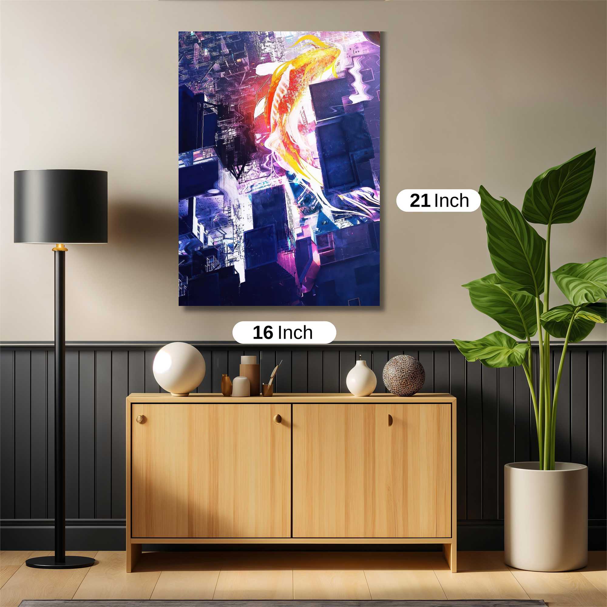 Koi Radiance Safe Wall Magnetic / M