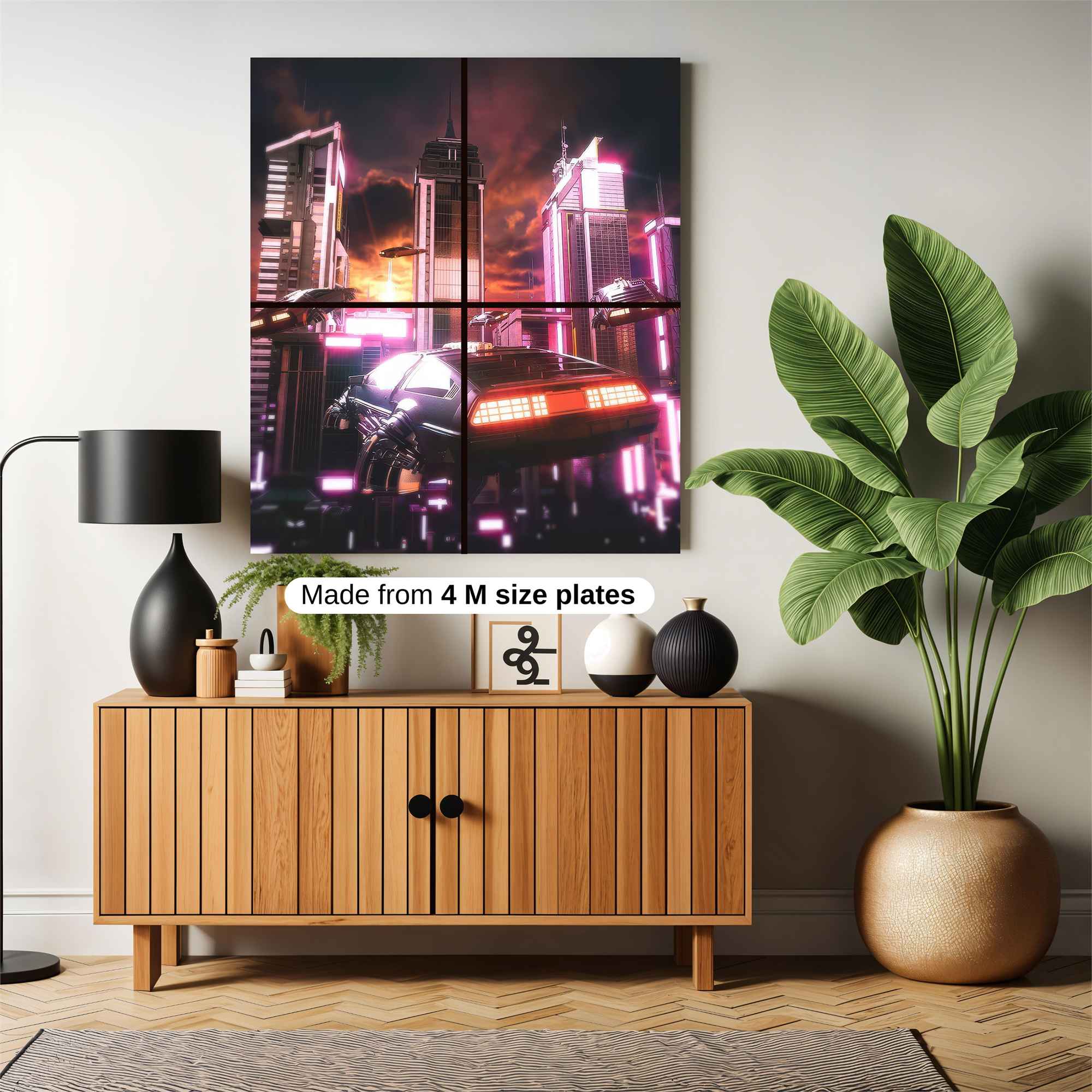 Neon Reverie Safe Wall Magnetic / M