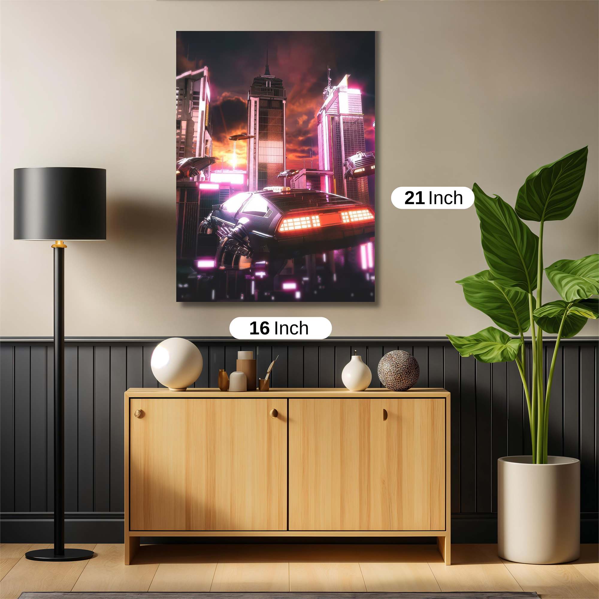 Neon Reverie Safe Wall Magnetic / M