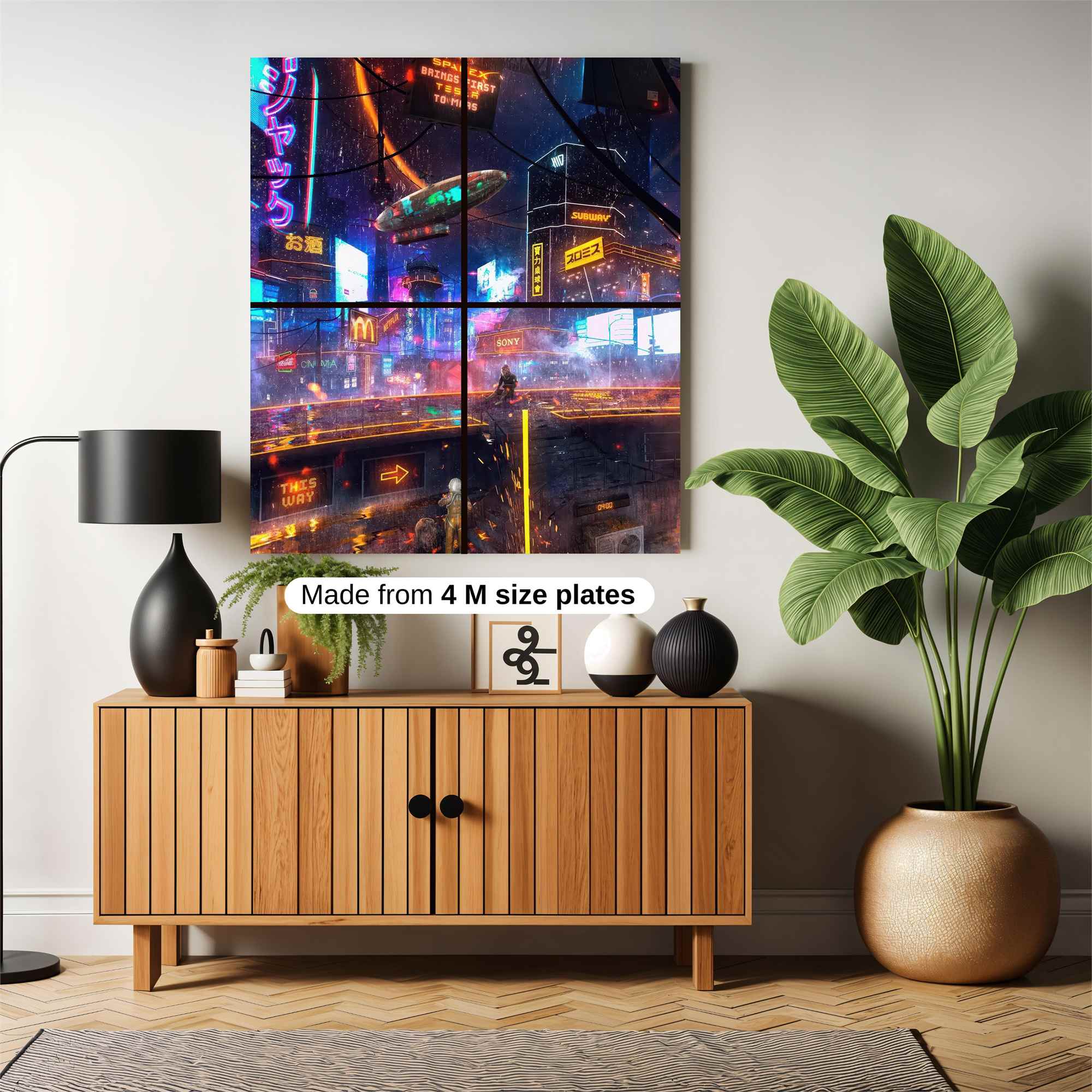 Neon Vanguard Safe Wall Magnetic / M