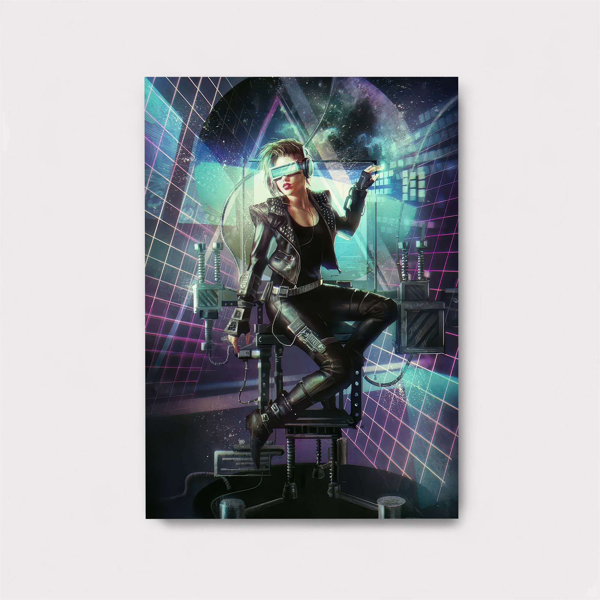 Cyberpunk Visionary Safe Wall Magnetic / M