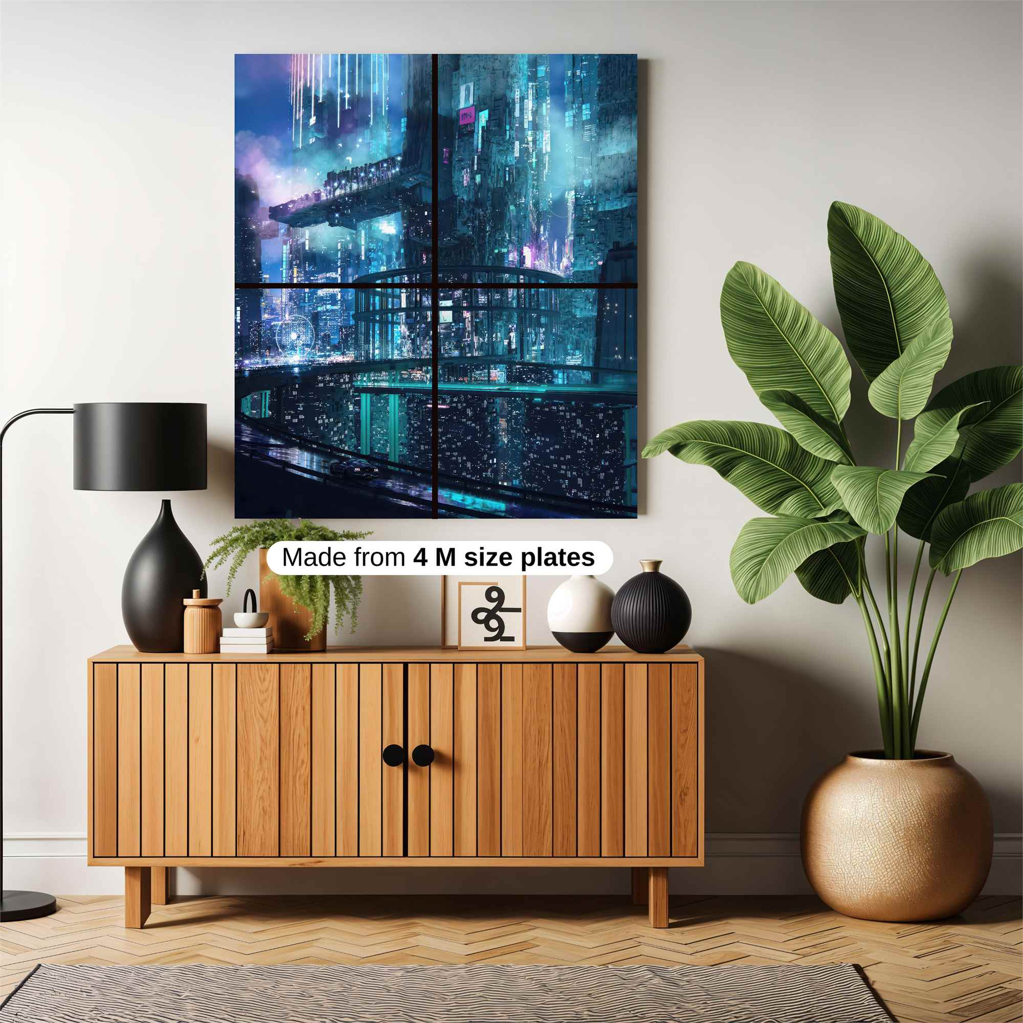 Neon Reverie Safe Wall Magnetic / M