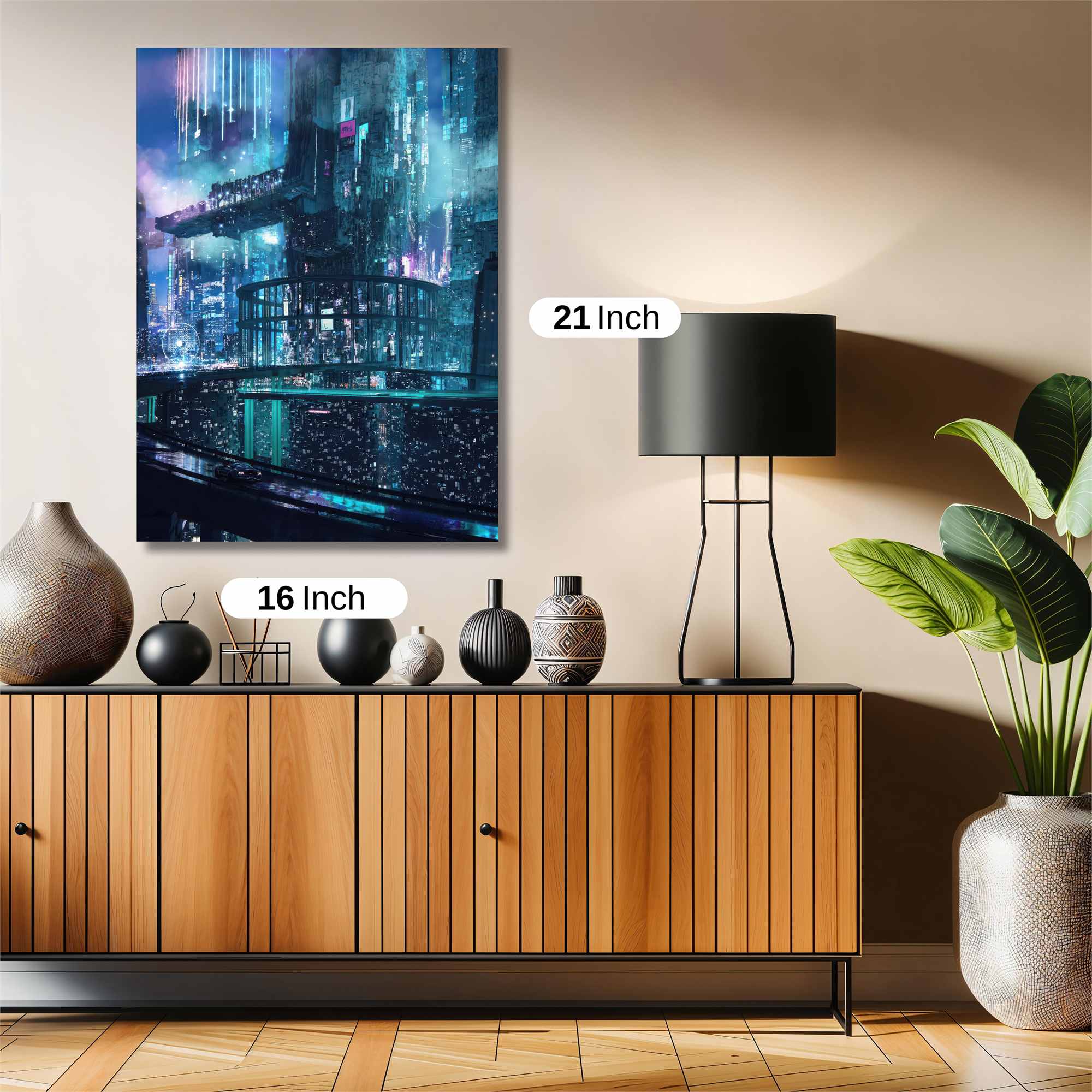 Neon Reverie Safe Wall Magnetic / M