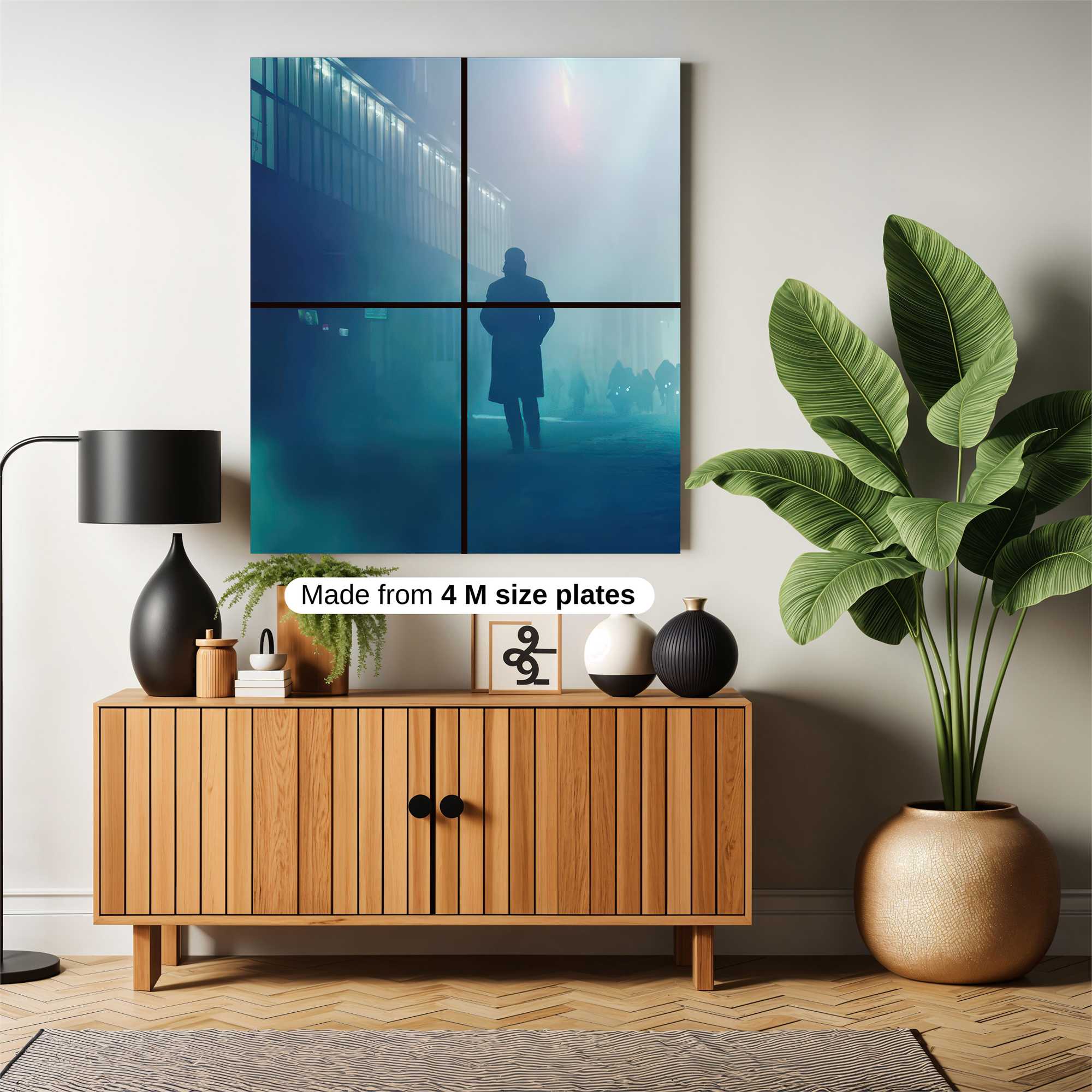 Neon Reflection Safe Wall Magnetic / M
