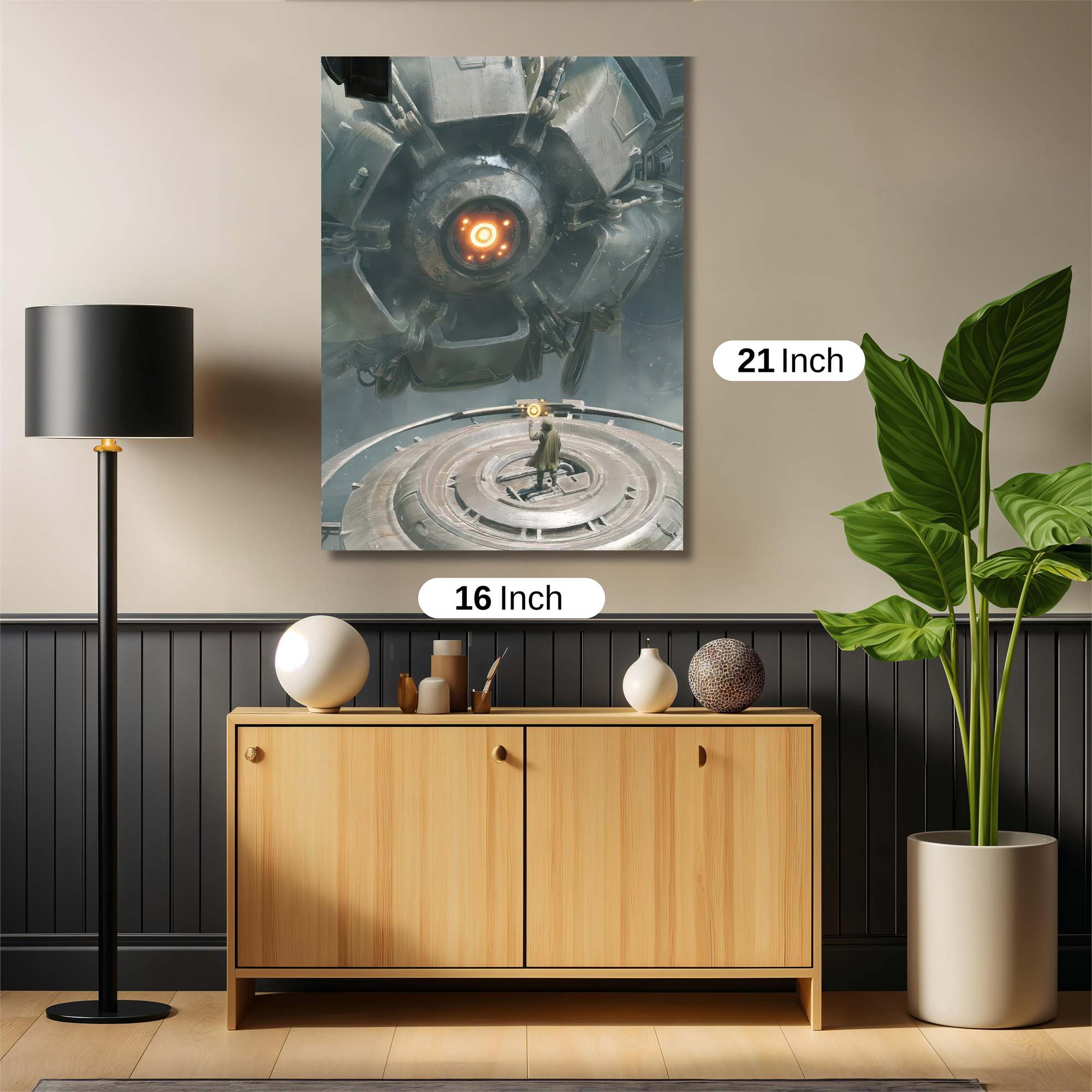 Titanic Confrontation Safe Wall Magnetic / M