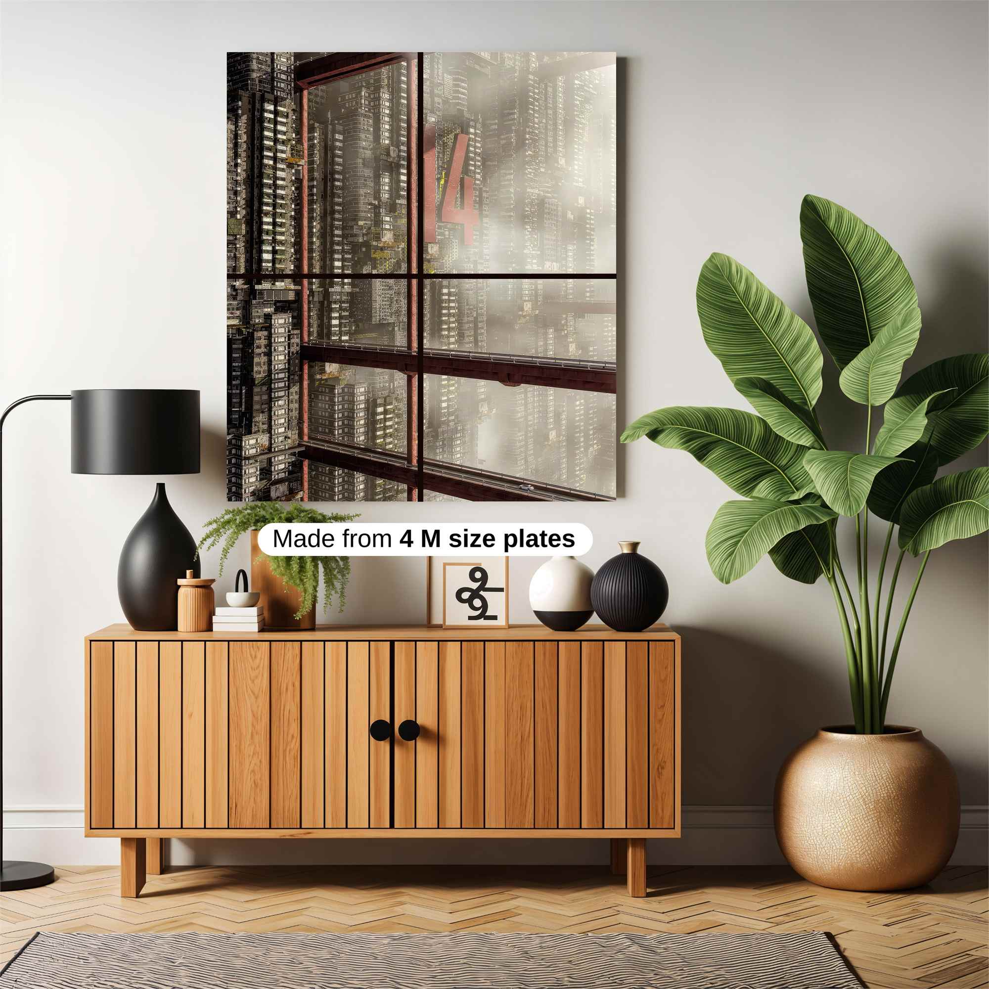 Vertical Metropolis Safe Wall Magnetic / M
