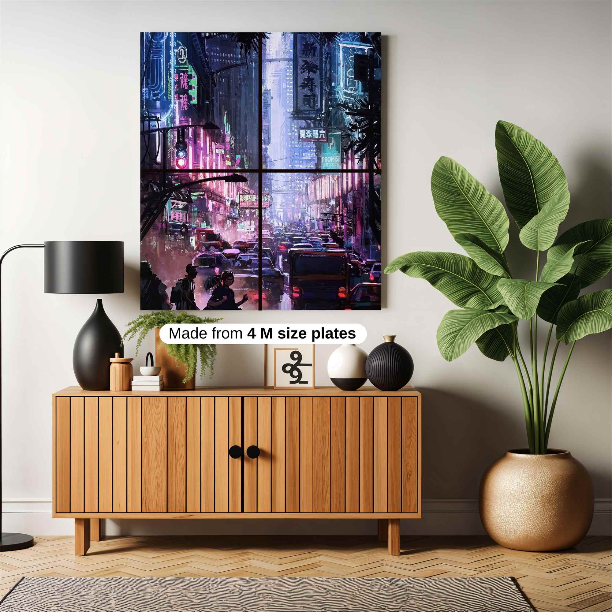 Neon Reverie Safe Wall Magnetic / M