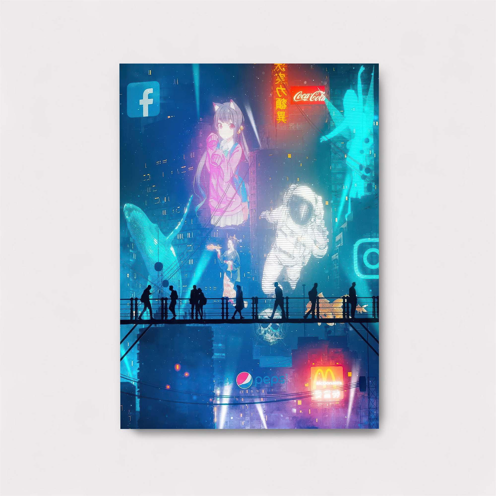 Neon Odyssey Safe Wall Magnetic / M