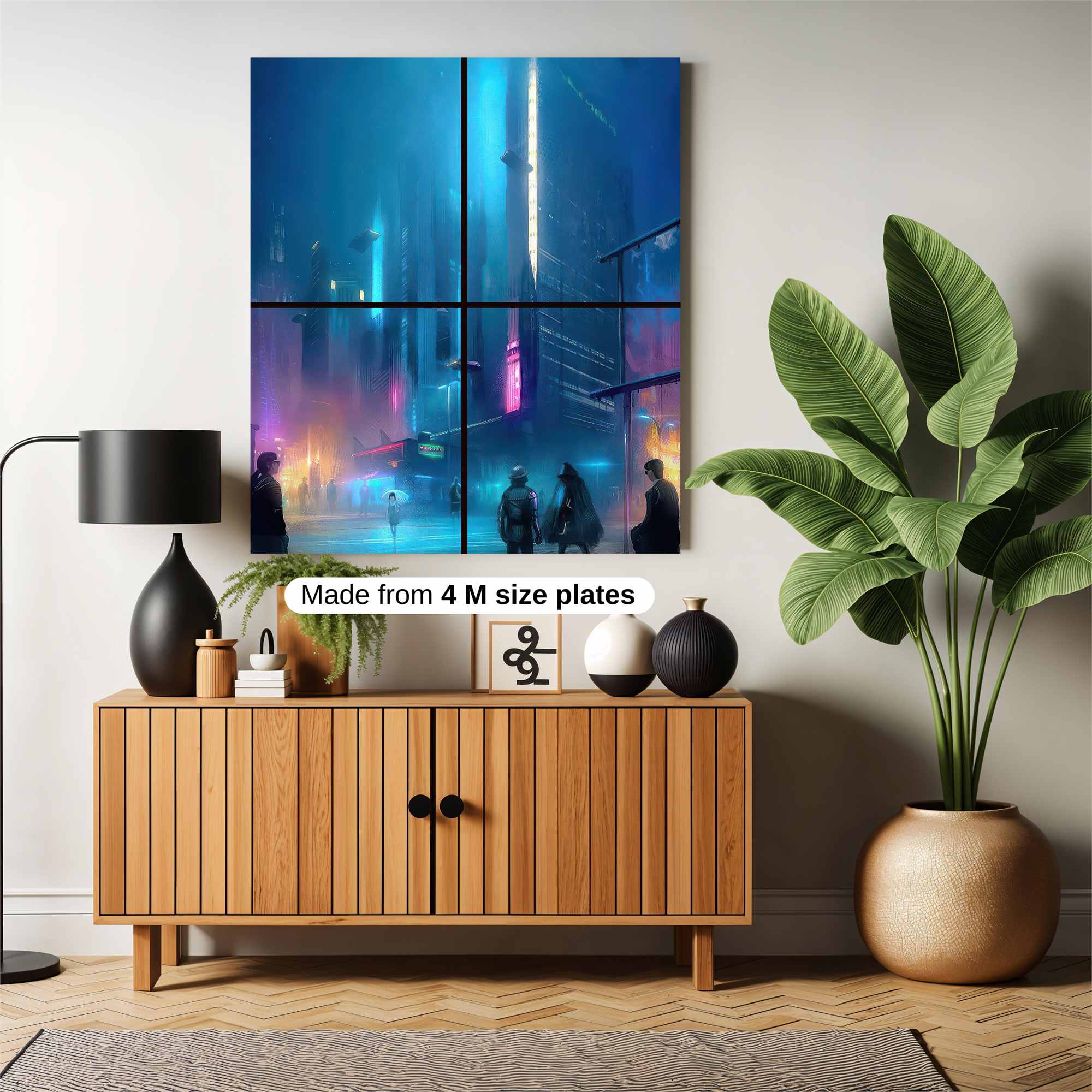 Neon Reverie Safe Wall Magnetic / M