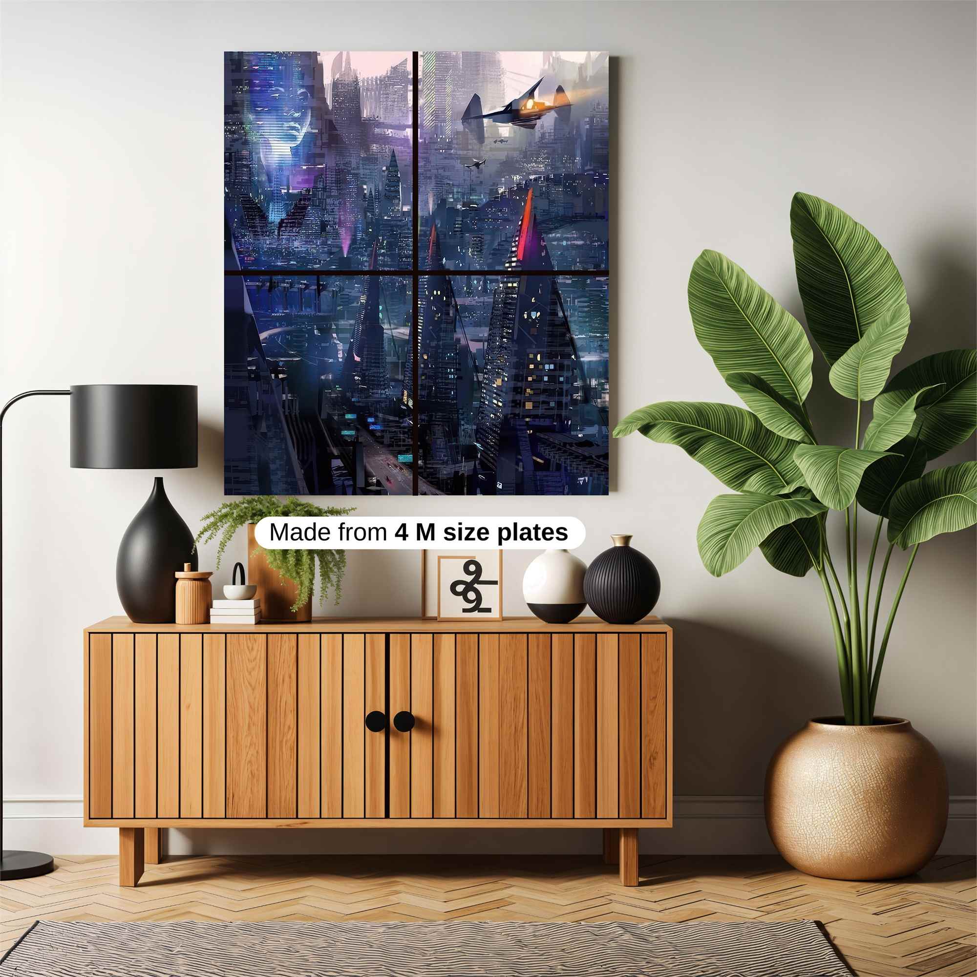 Futuristic Reverie Safe Wall Magnetic / M