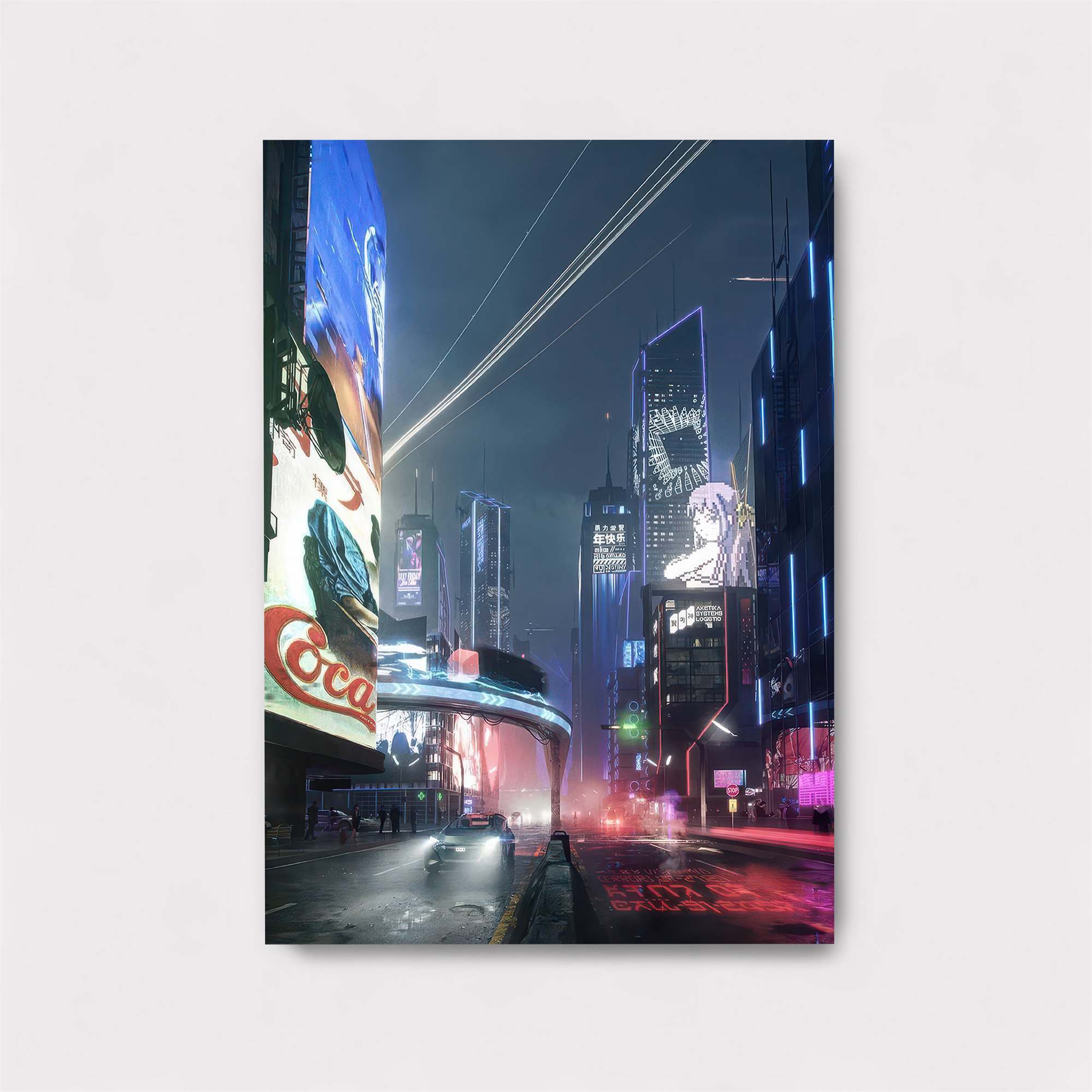 Neon Reverie Safe Wall Magnetic / M