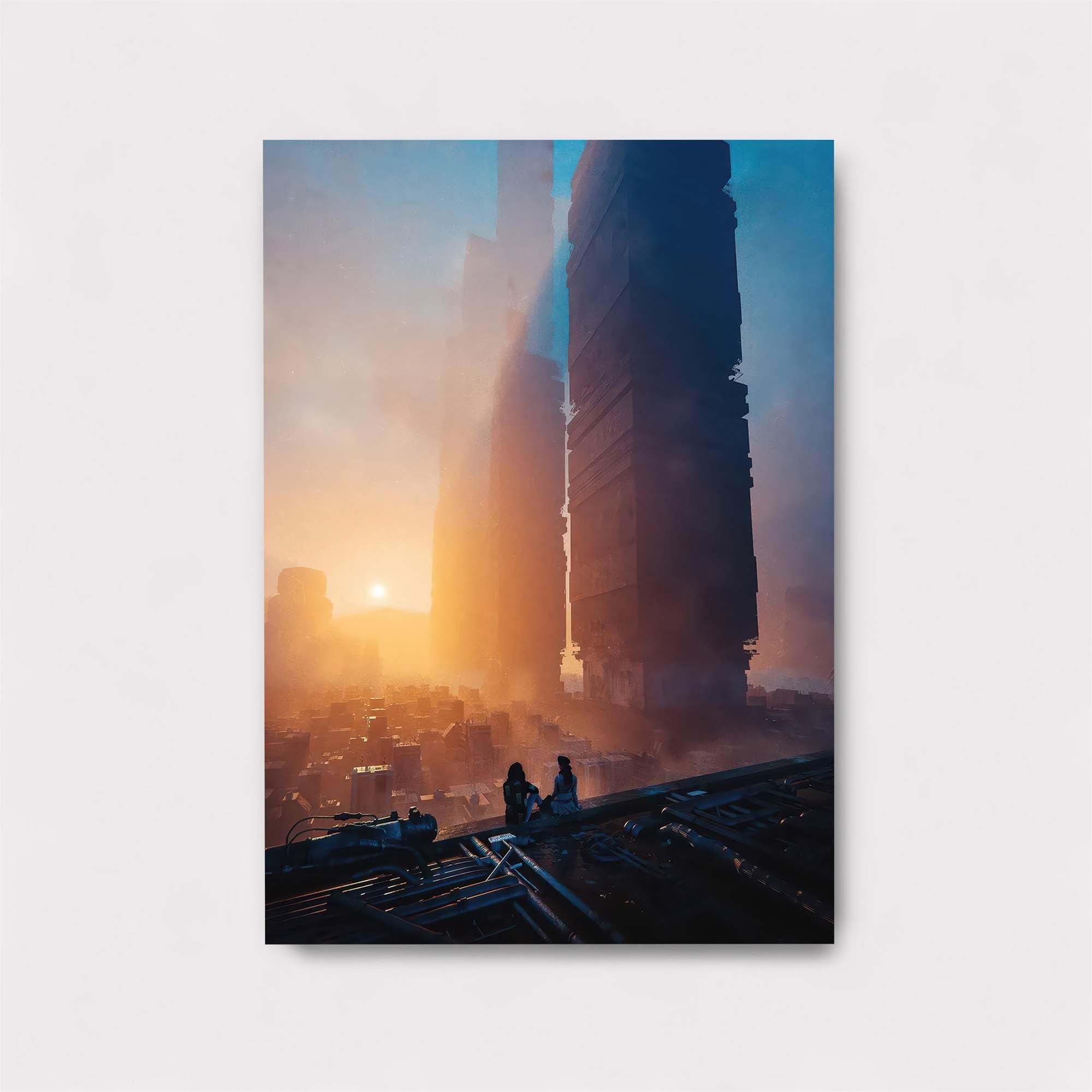 Sunset Sentinels Safe Wall Magnetic / M