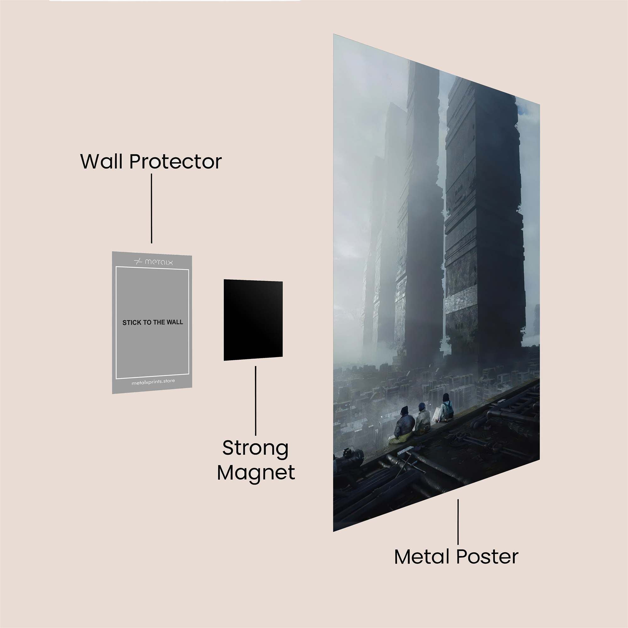 Monolithic Reverie Safe Wall Magnetic / M