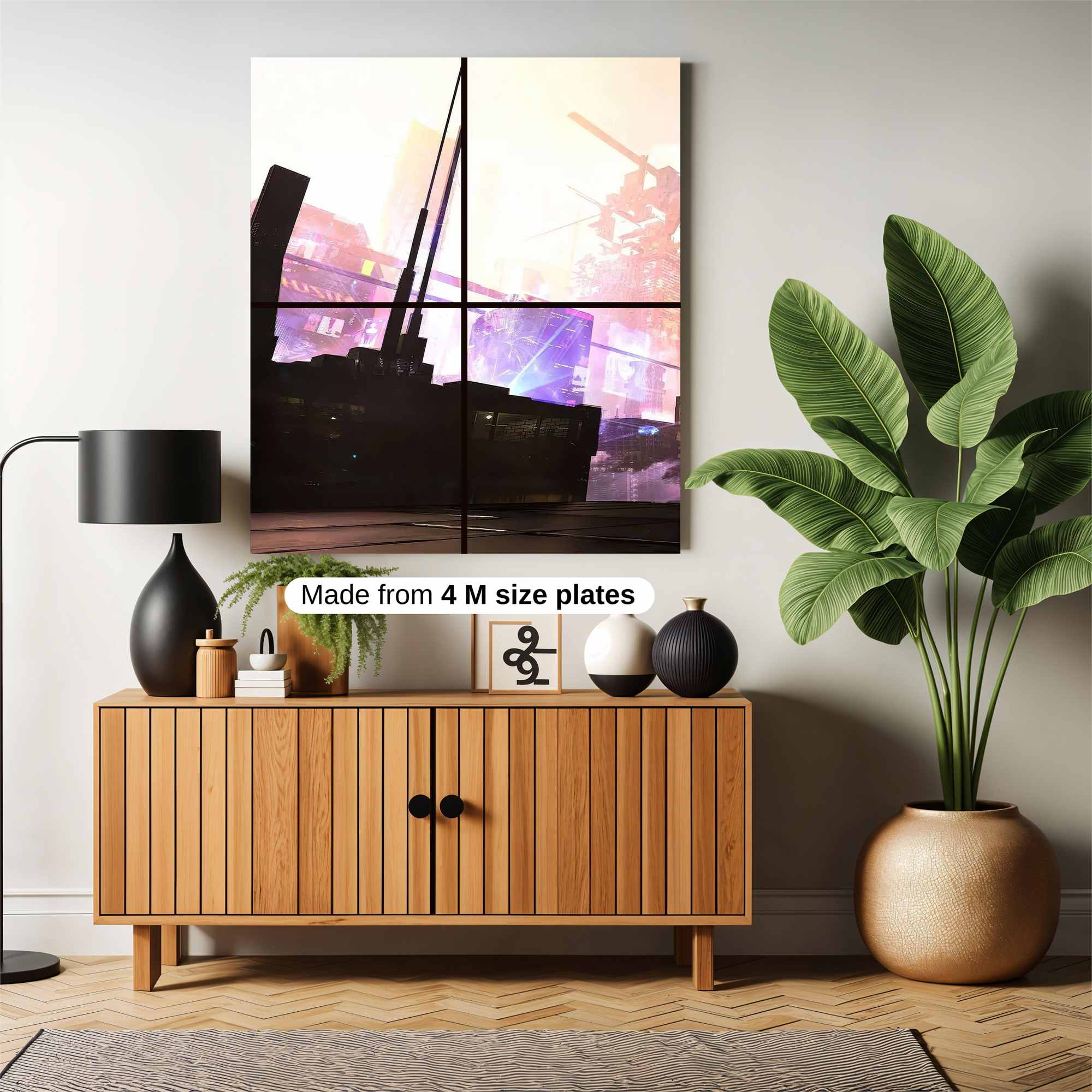 Cyber Metropolis Safe Wall Magnetic / M