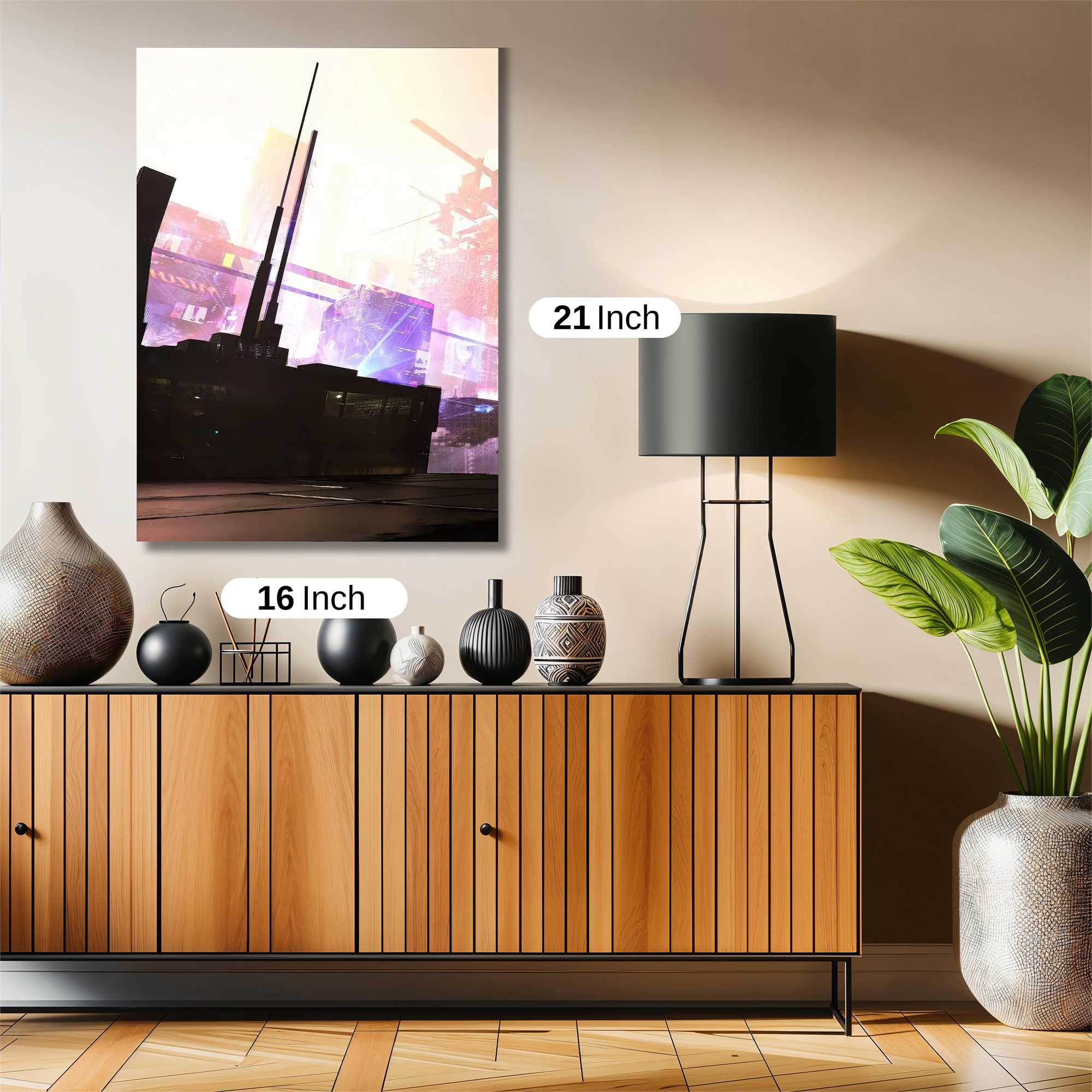 Cyber Metropolis Safe Wall Magnetic / M