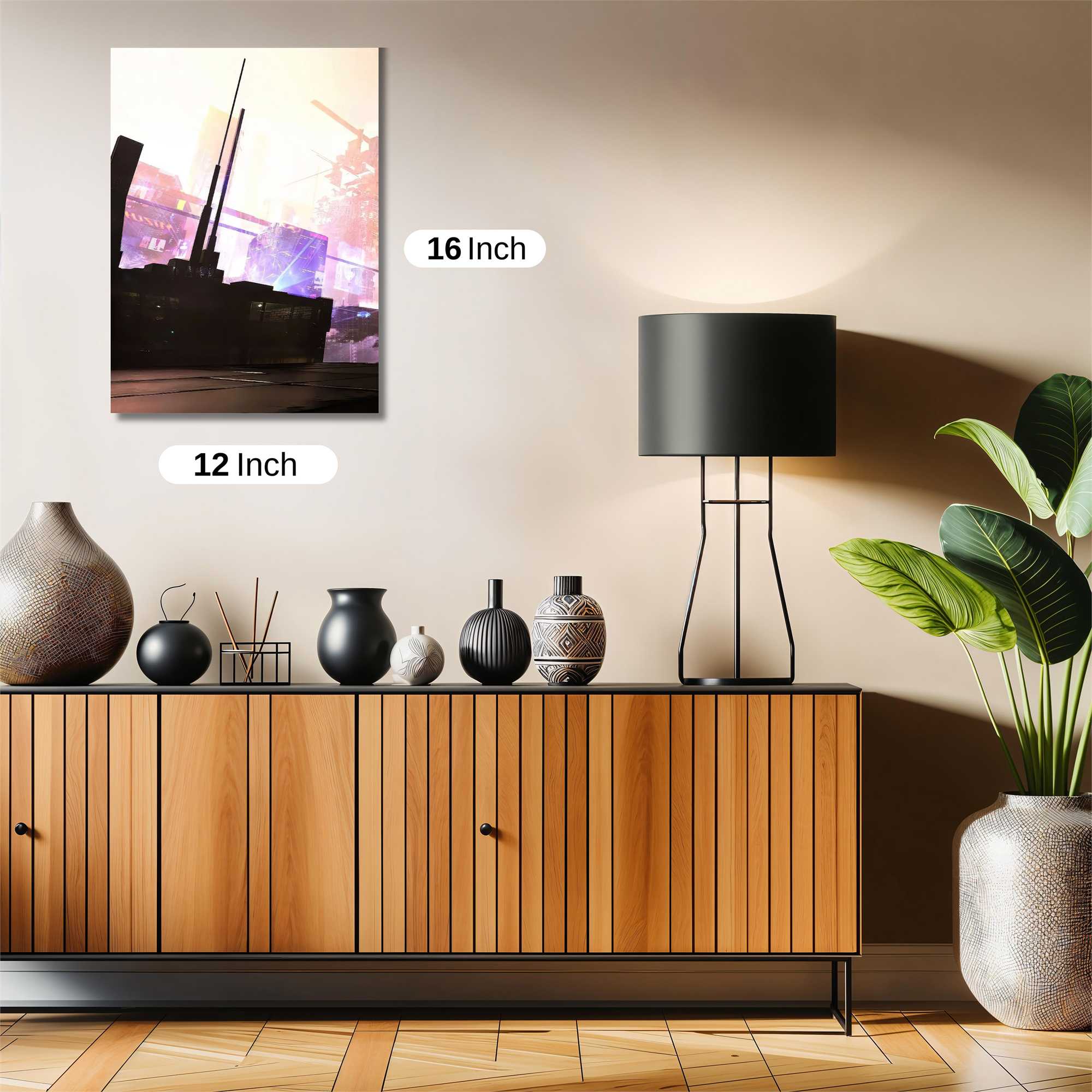 Cyber Metropolis Safe Wall Magnetic / M