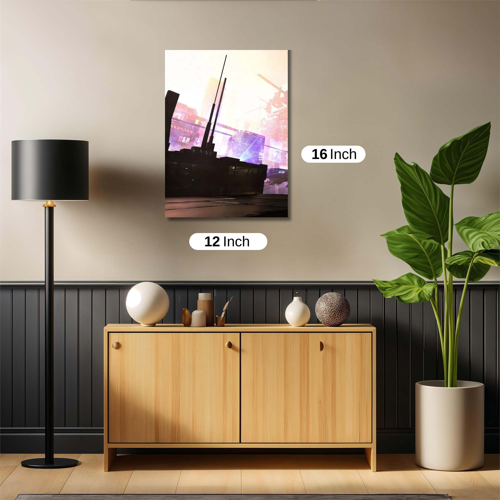 Cyber Metropolis Safe Wall Magnetic / M