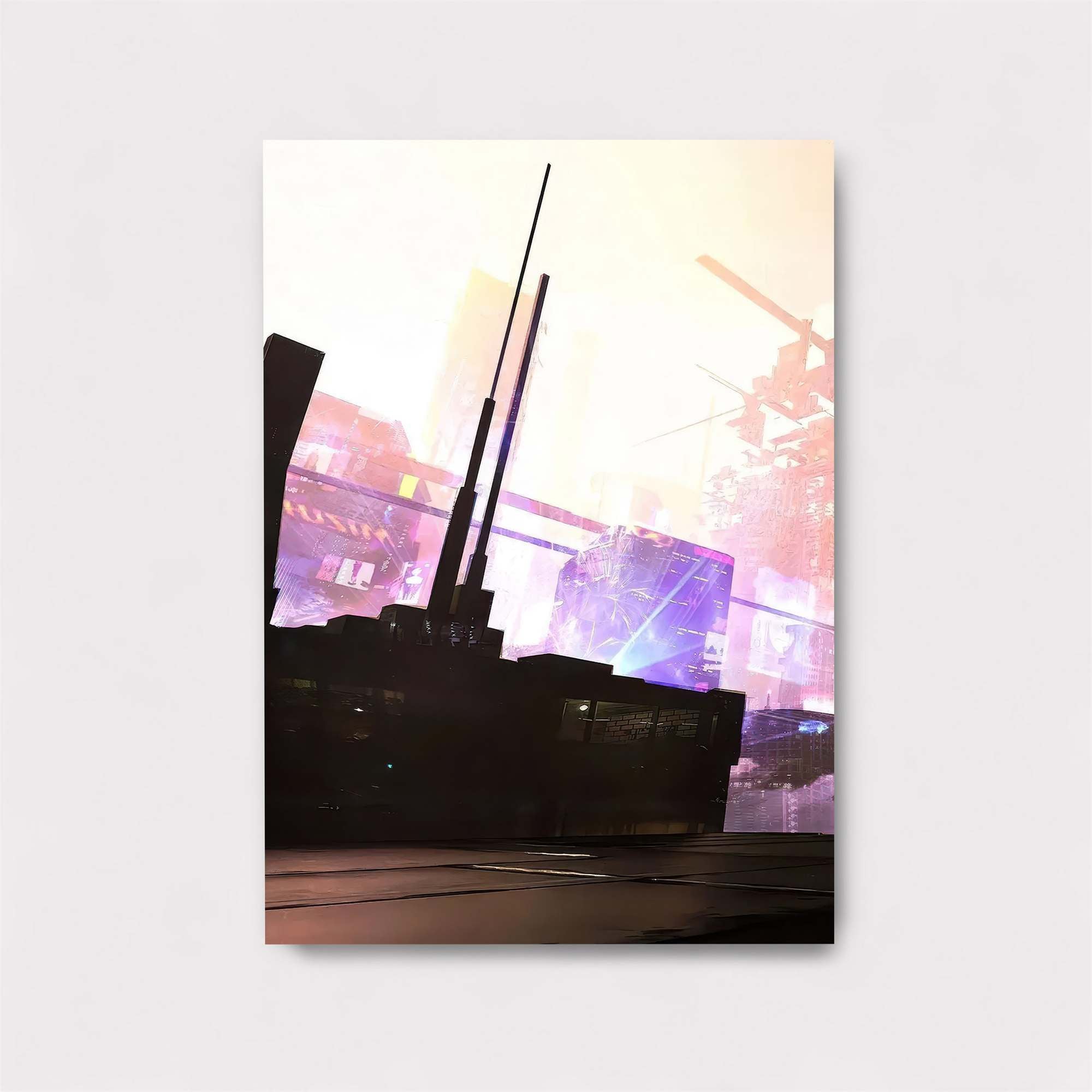 Cyber Metropolis Safe Wall Magnetic / M