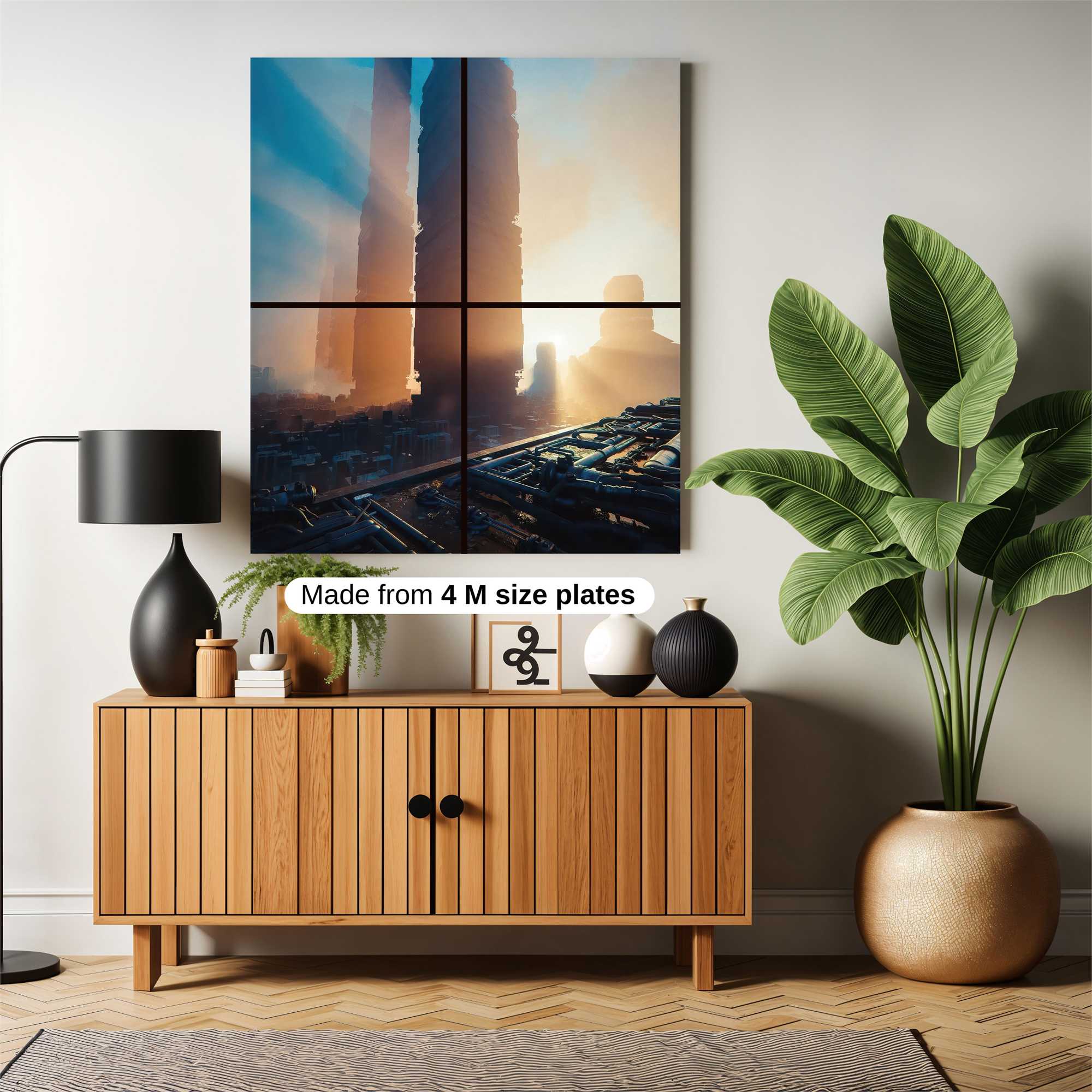 Sunset Monoliths Safe Wall Magnetic / M
