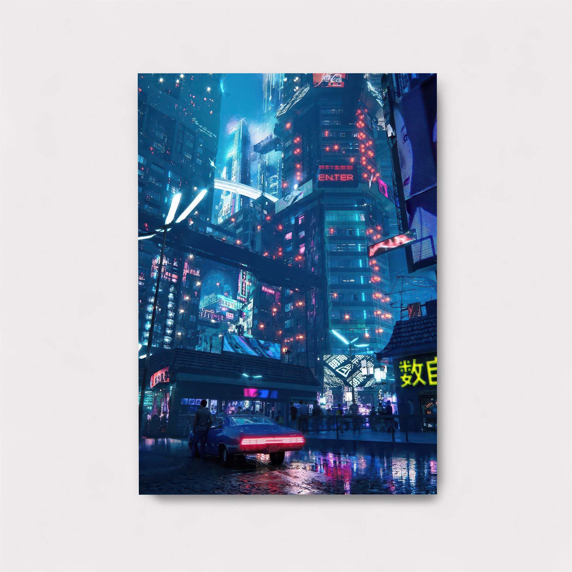 Neon Reverie Safe Wall Magnetic / M