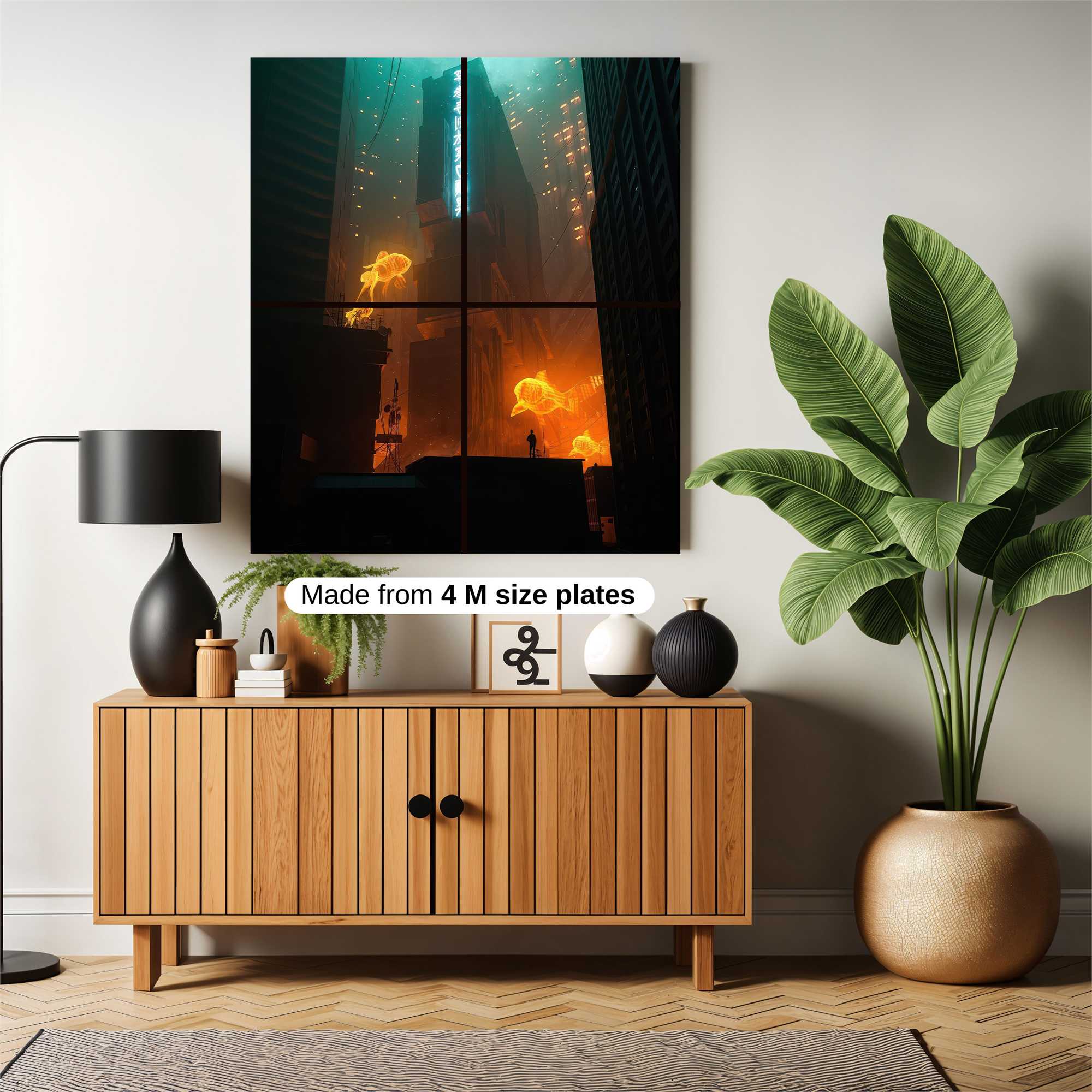 Neon Reverie Safe Wall Magnetic / M