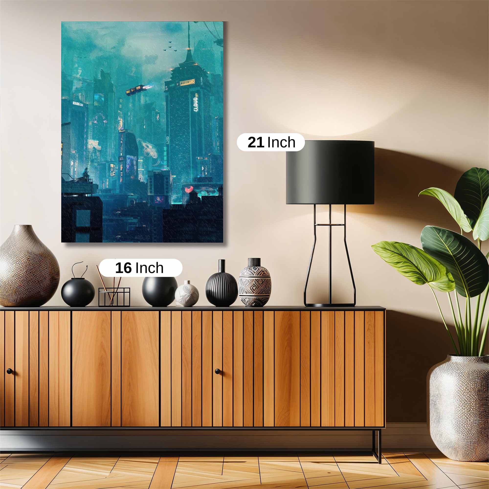 Futuristic Reverie Safe Wall Magnetic / M