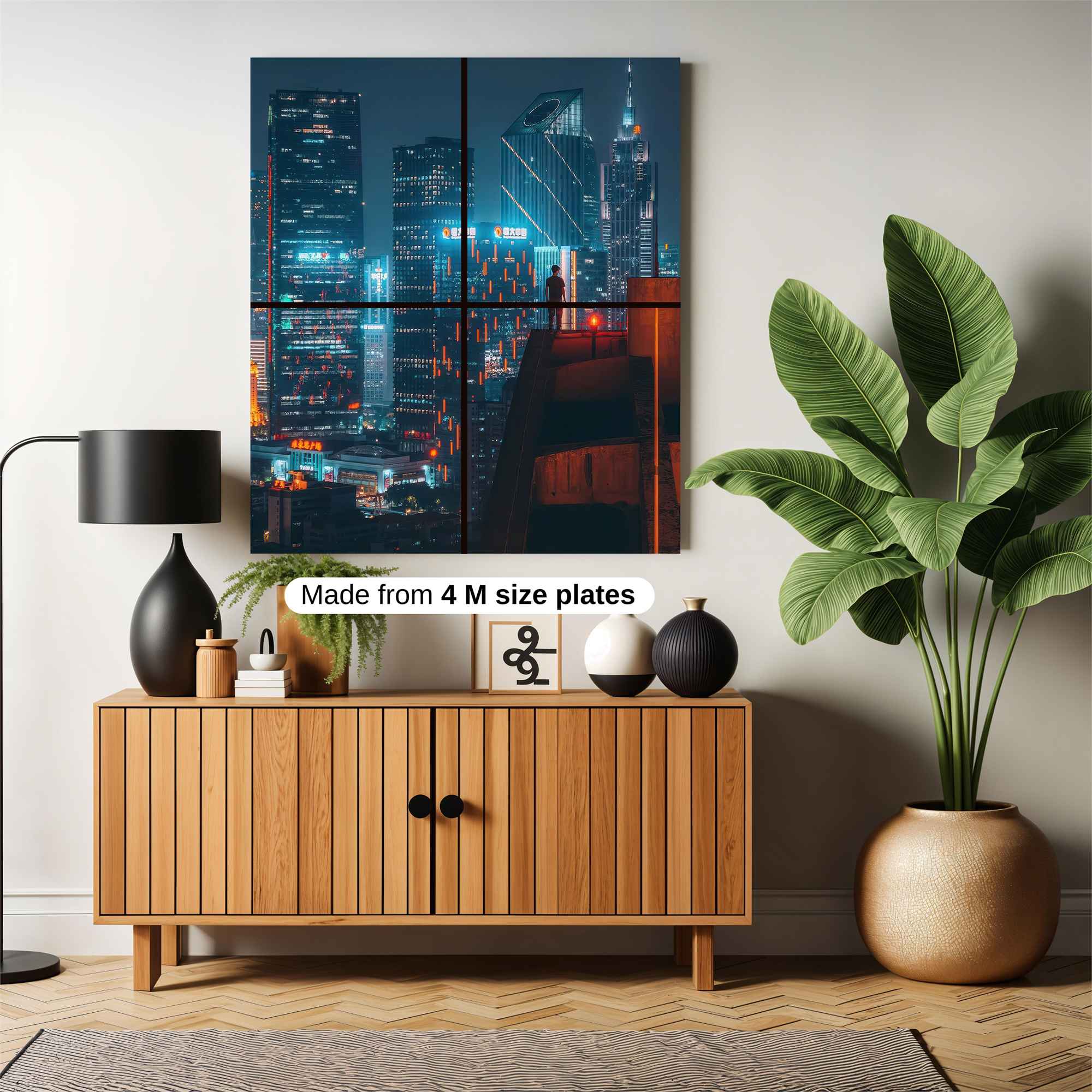 Urban Solitude Safe Wall Magnetic / M