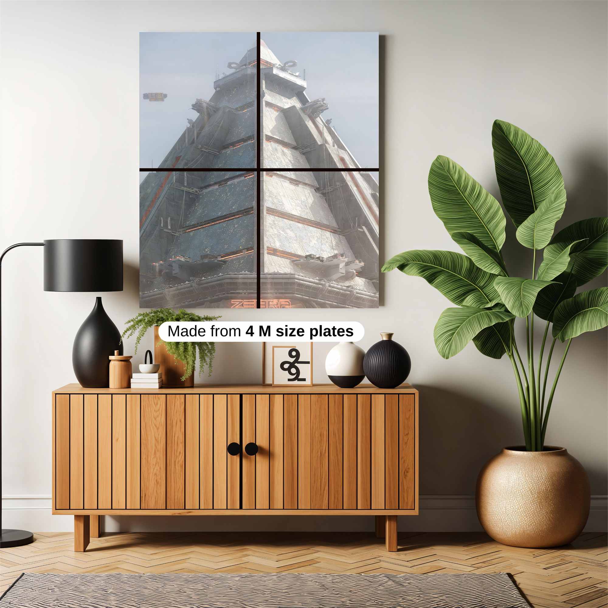 Futuristic Ascension Safe Wall Magnetic / M